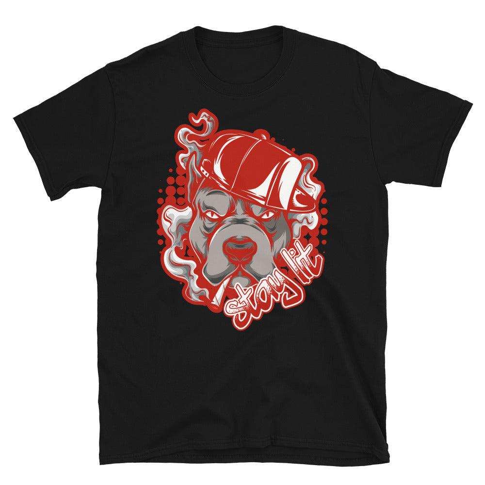 Nike Dunk High White Picante Red - Stay Lit - Sneaker Shirts Outlet