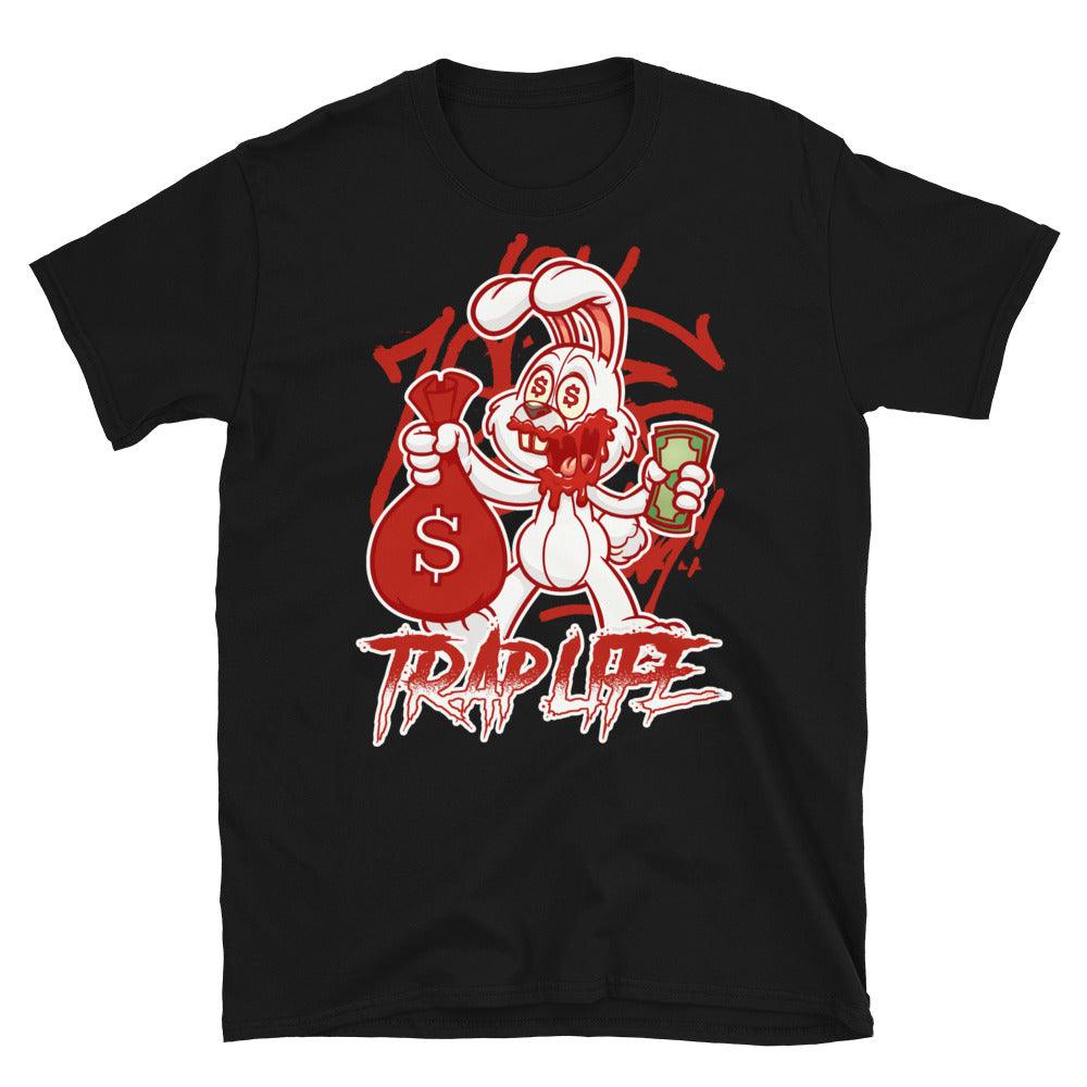 Nike Dunk High White Picante Red - Trap Rabbit - Sneaker Shirts Outlet