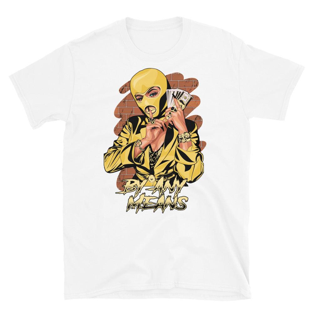 Air Jordan 4 Thunder - By Any Means - Sneaker Shirts Outlet