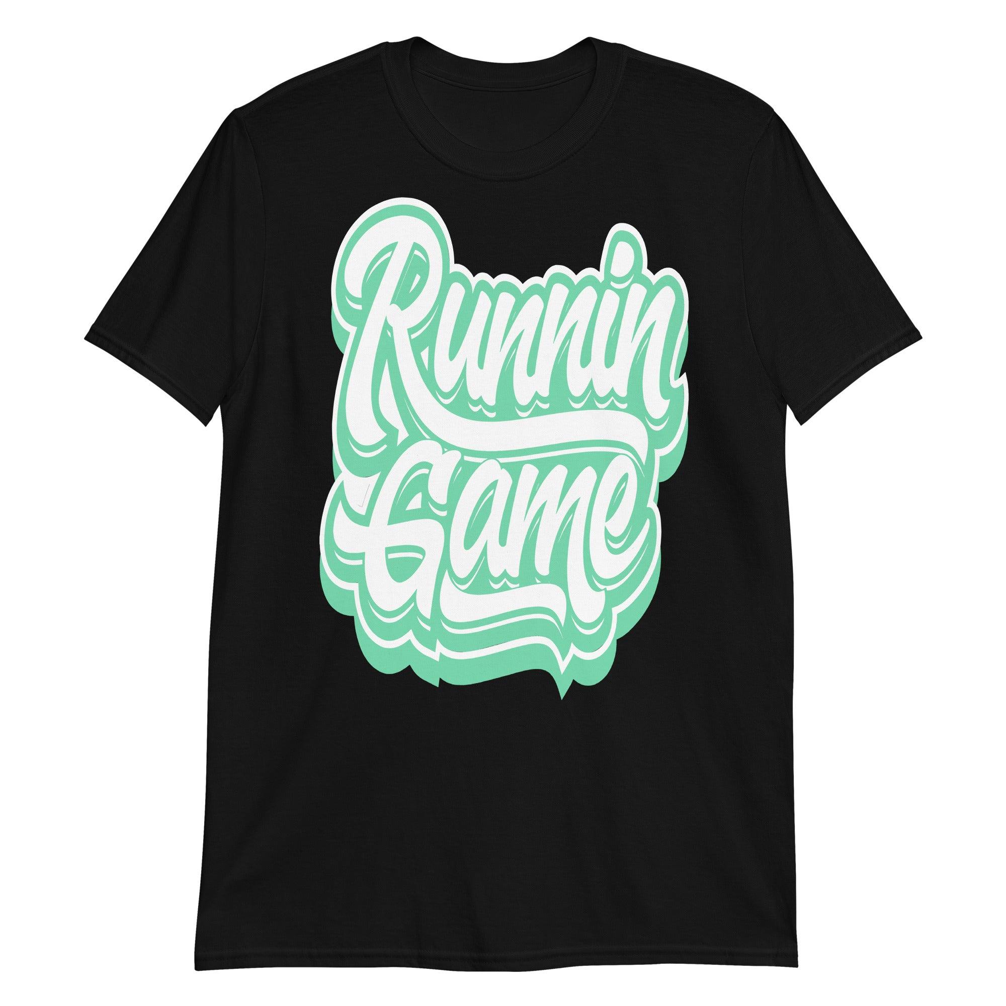 Dunk Low Green Glow Shirt Runnin Game