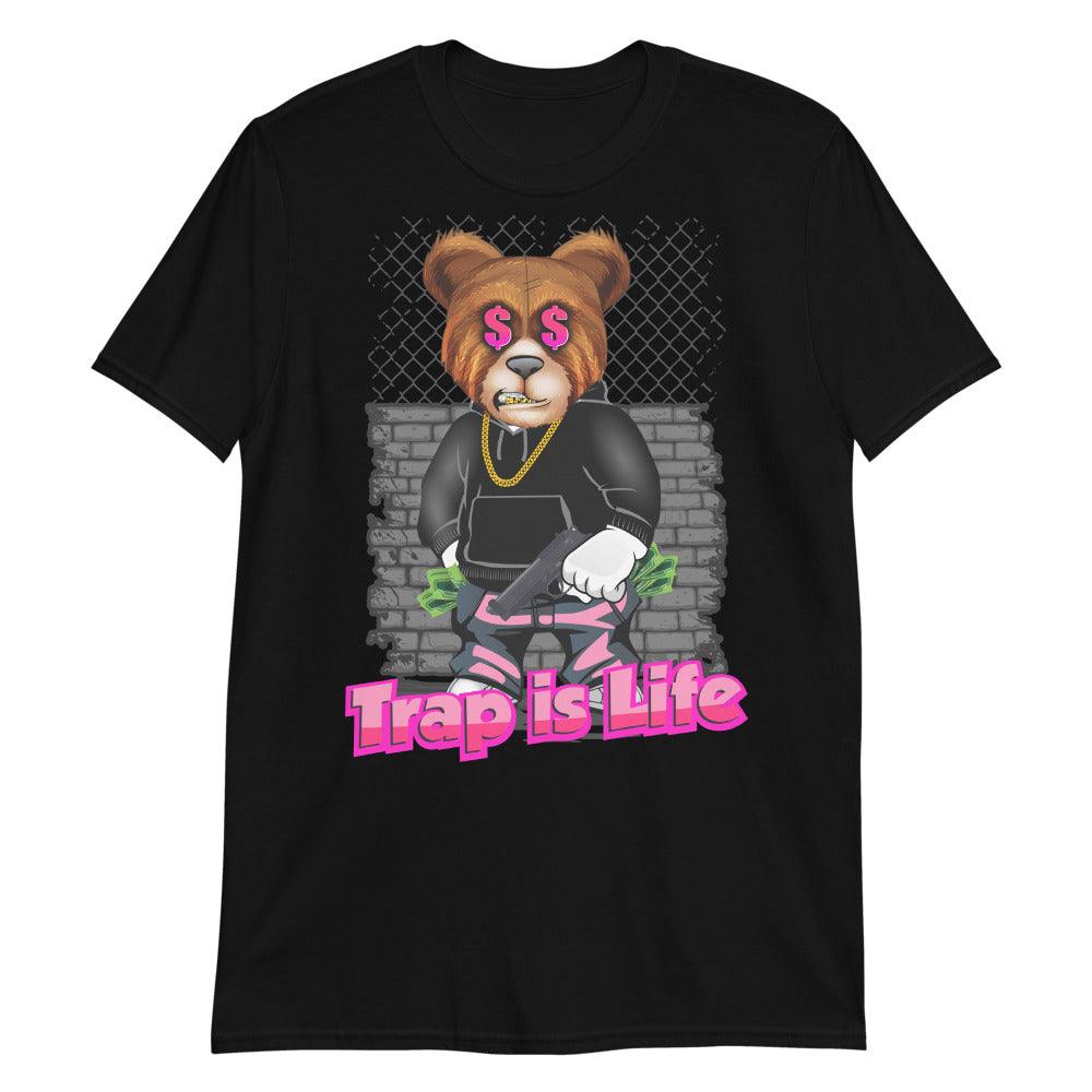 14s Low Shocking Pink Shirt Trap Is Life