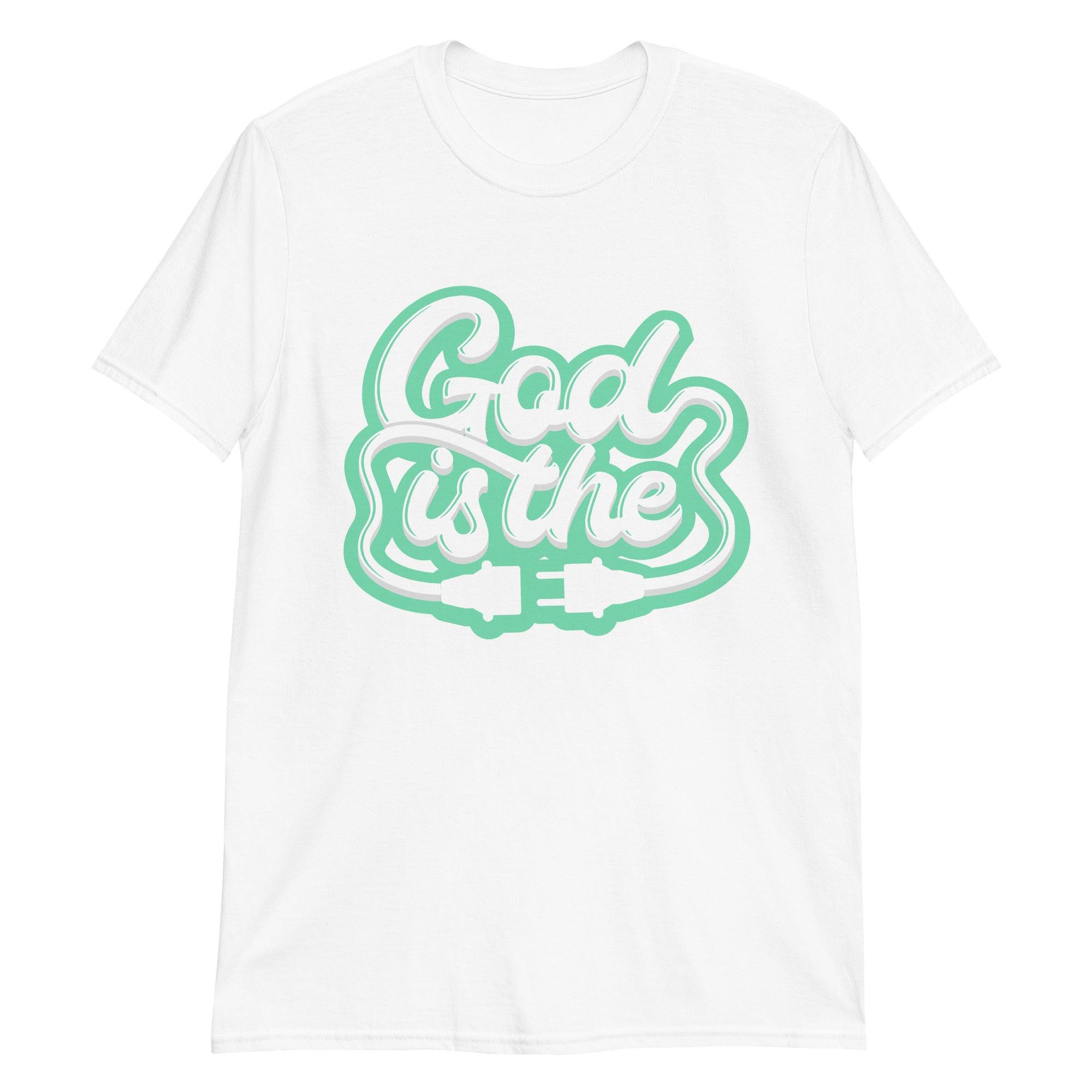 Dunk Low Green Glow Shirt God Is