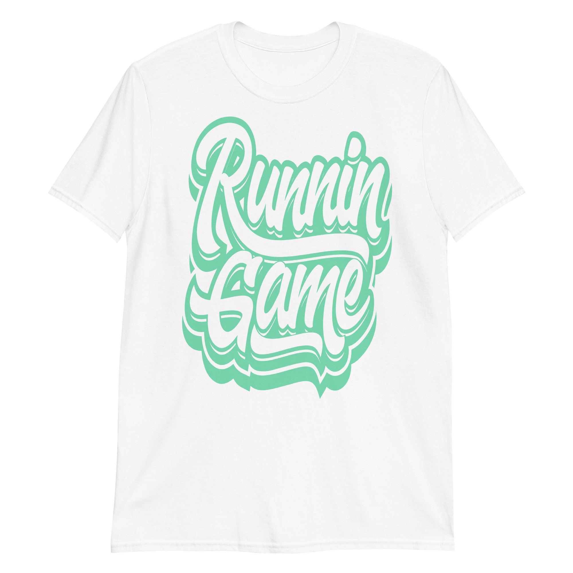 Dunk Low Green Glow Shirt Runnin Game