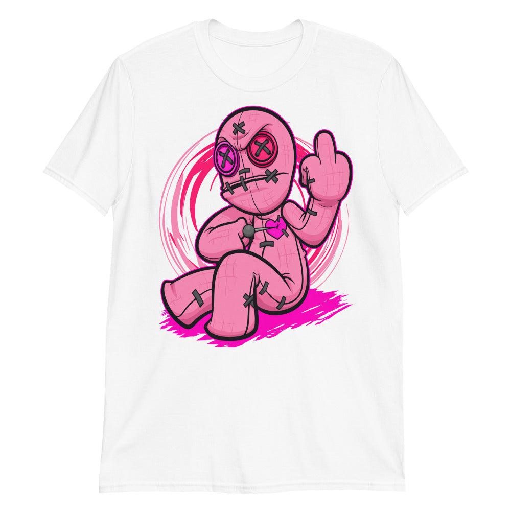 Shocking Pink 14s Shirt Voodoo Doll