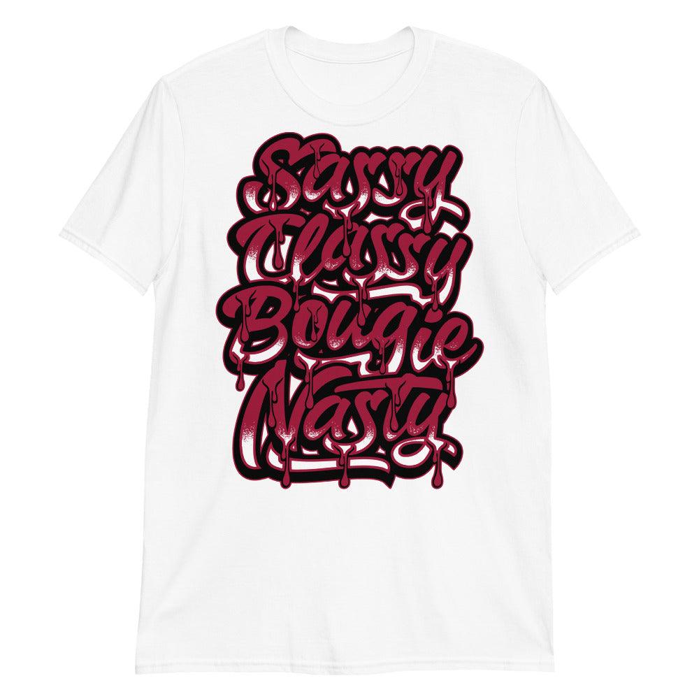 1s Bred Patent Shirt Sassy Classy - Sneaker Shirts Outlet