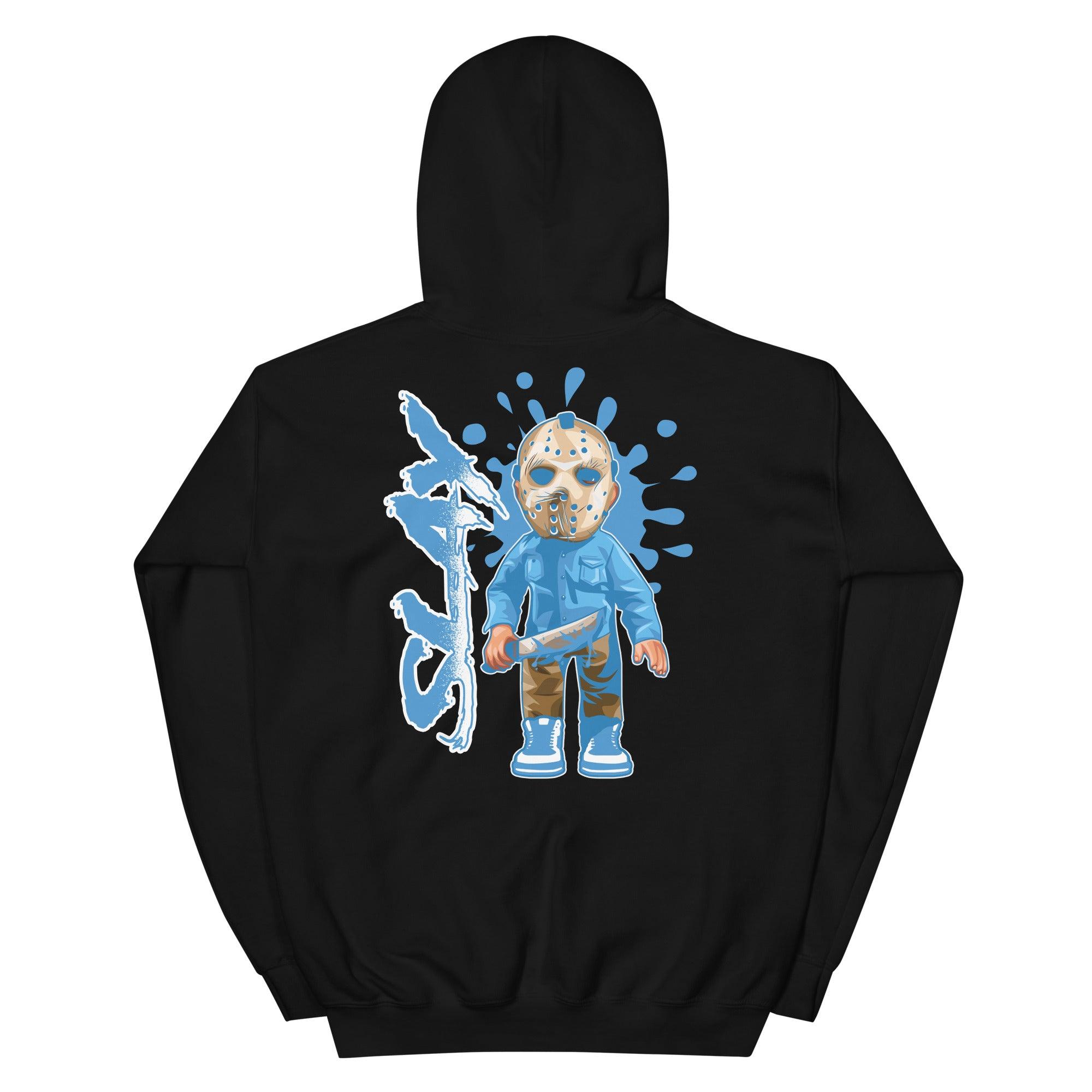 NIKE Air Force 1 High White University Blue Hoodie Slay - Sneaker Shirts Outlet