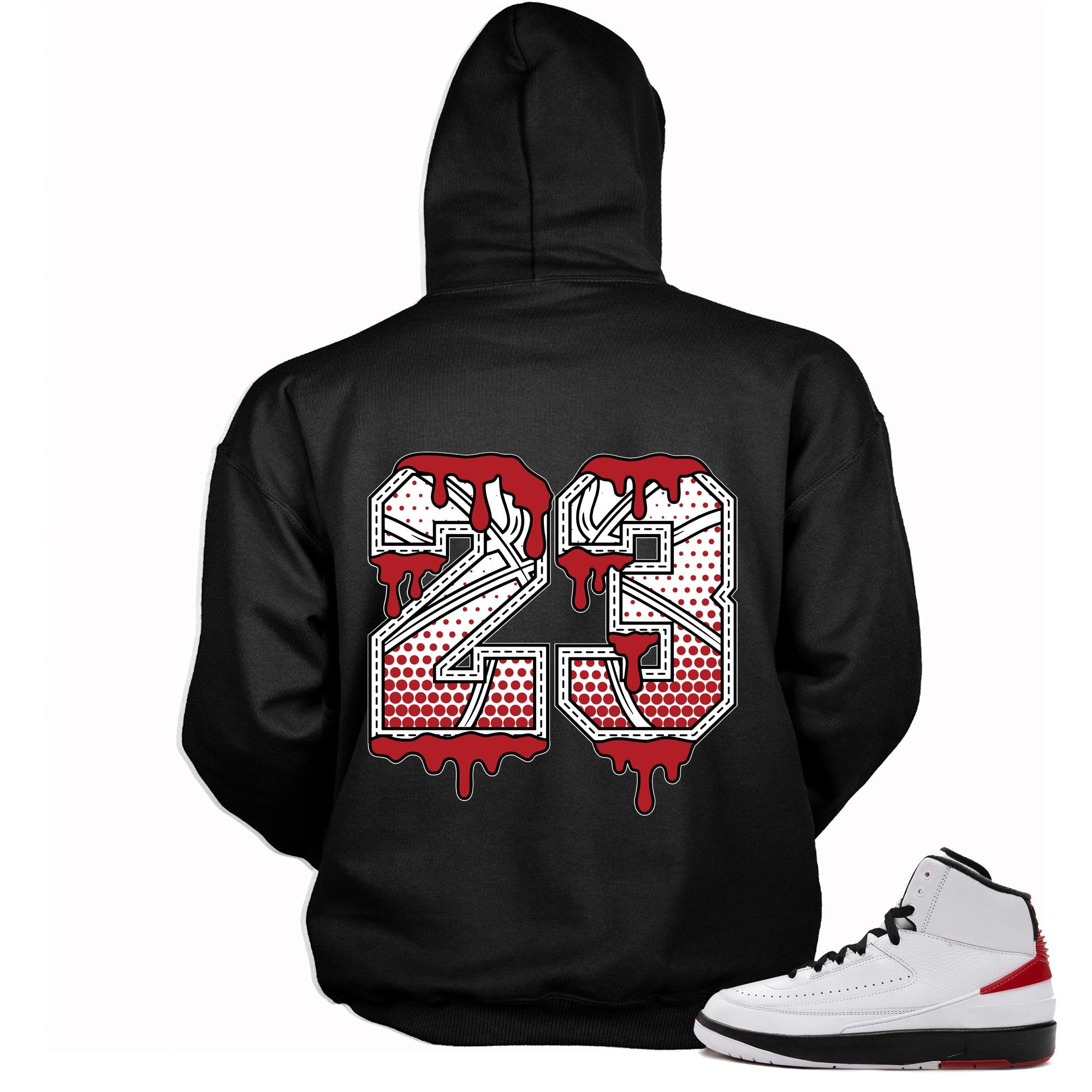 Number 23 Ball Hoodie AJ 2 Retro OG Chicago photo