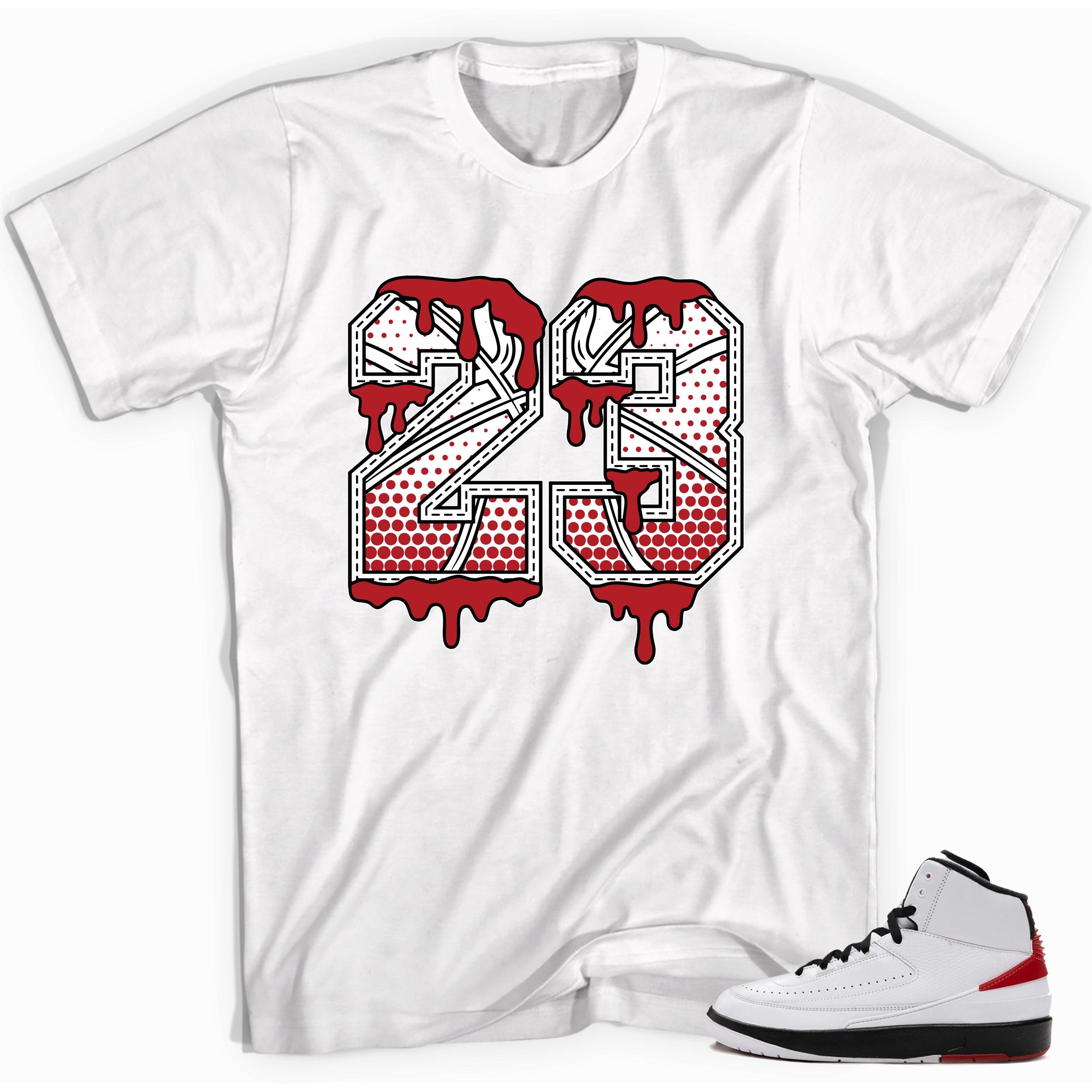 Number 23 Ball Shirt AJ 2 Retro OG Chicago photo