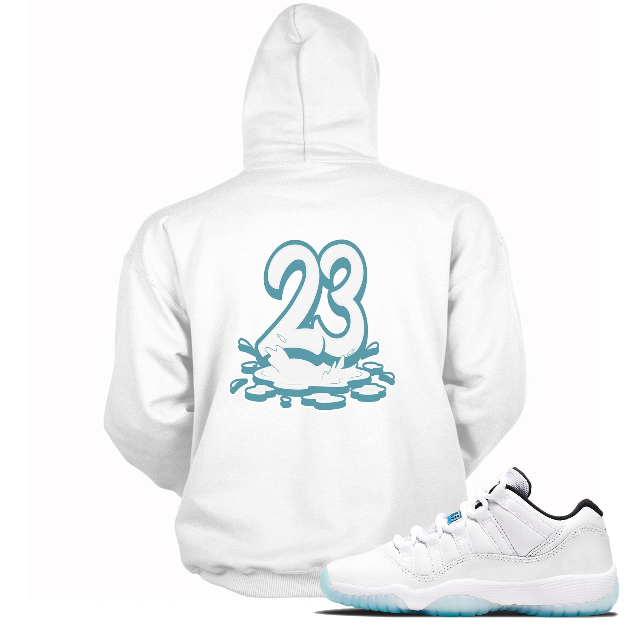 23 Melting Hoodie AJ 11 Retro Low Legend Blue photo