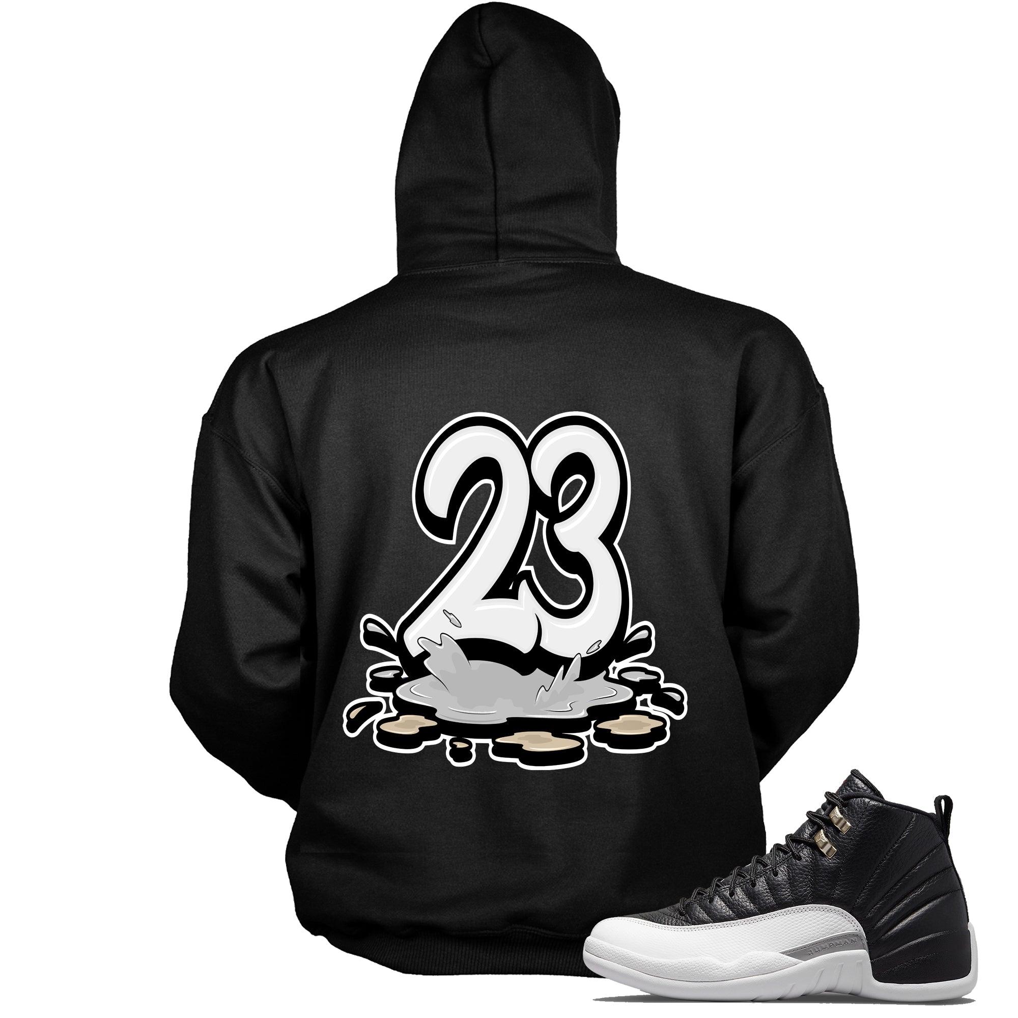 23 Melting Sneaker Sweatshirt AJ 12 Retro Playoffs photo