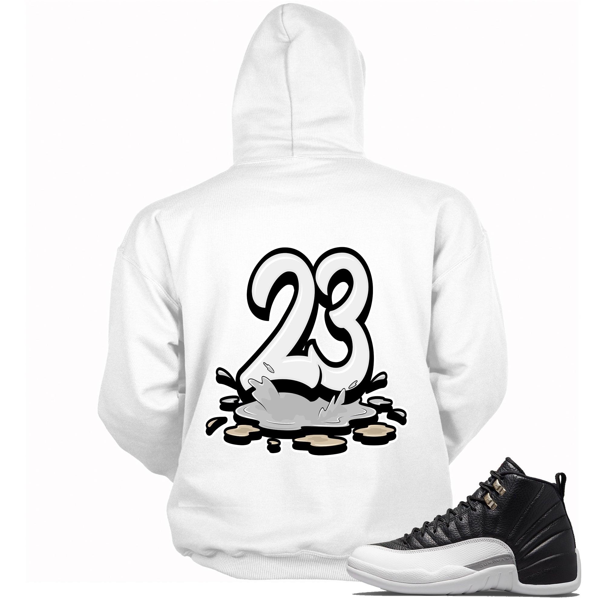 23 Melting Hoodie AJ 12 Retro Playoffs photo