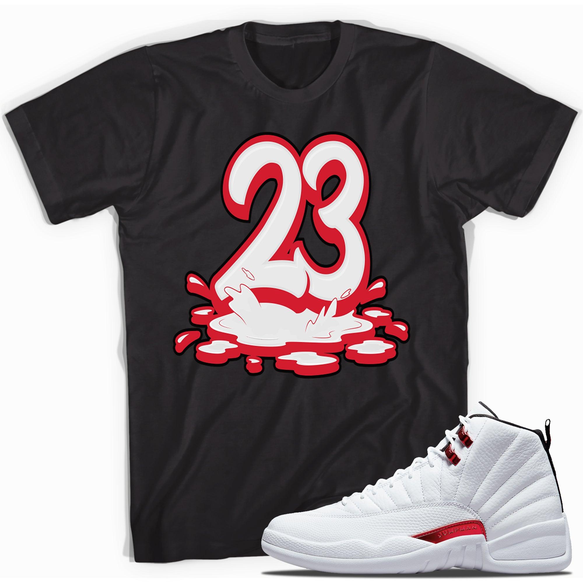 23 Melting Shirt Air Jordan 12 Twist photo