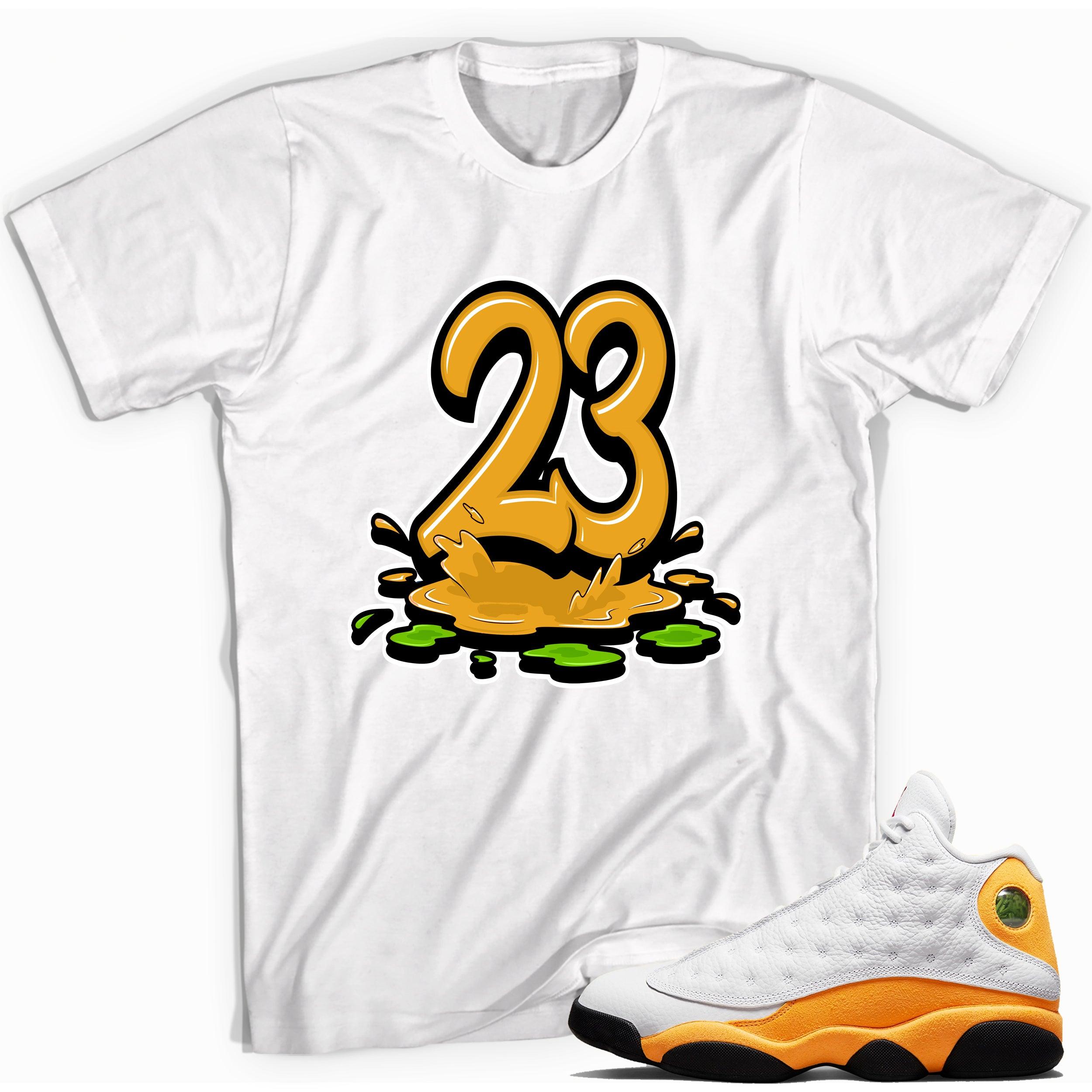 Number 23 Melting Shirt AJ 13 Retro Del Sol photo