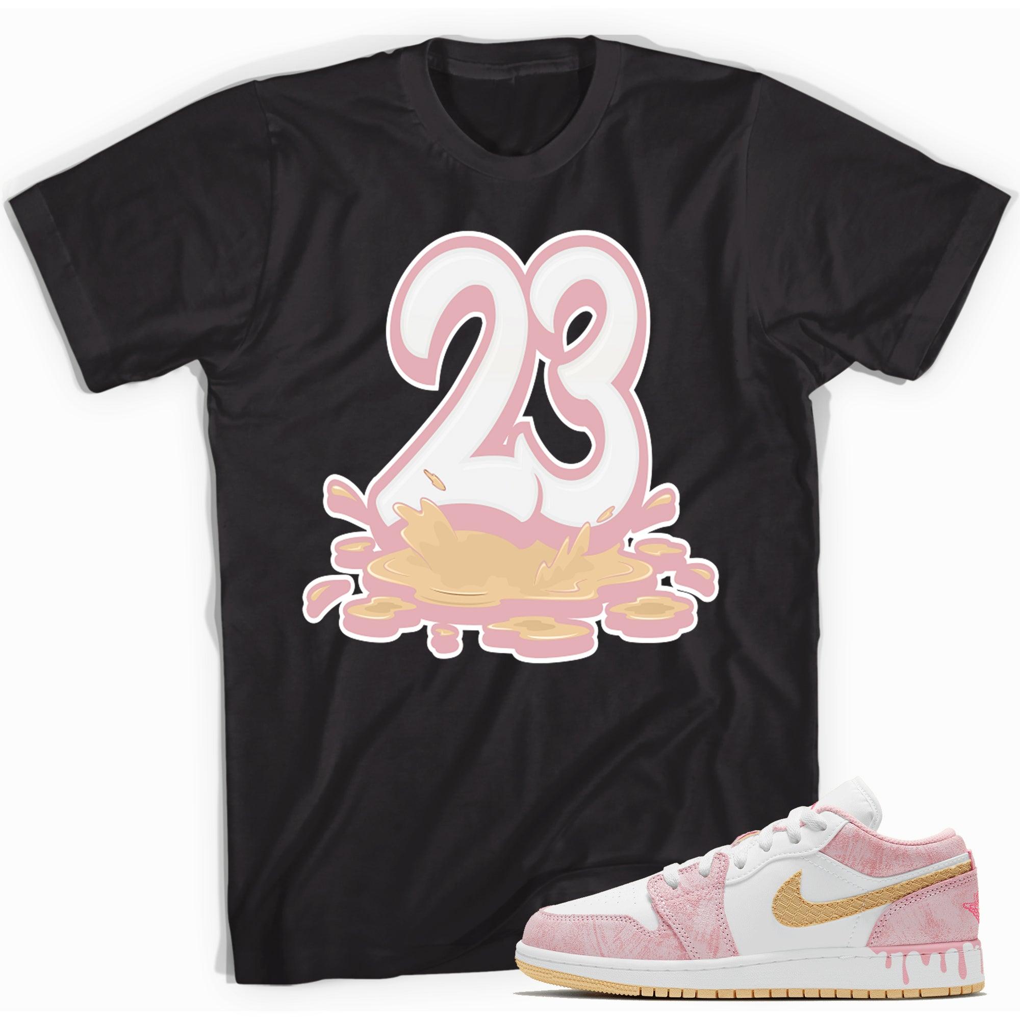 23 Melting Shirt AJ 1 Low Paint Drip photo