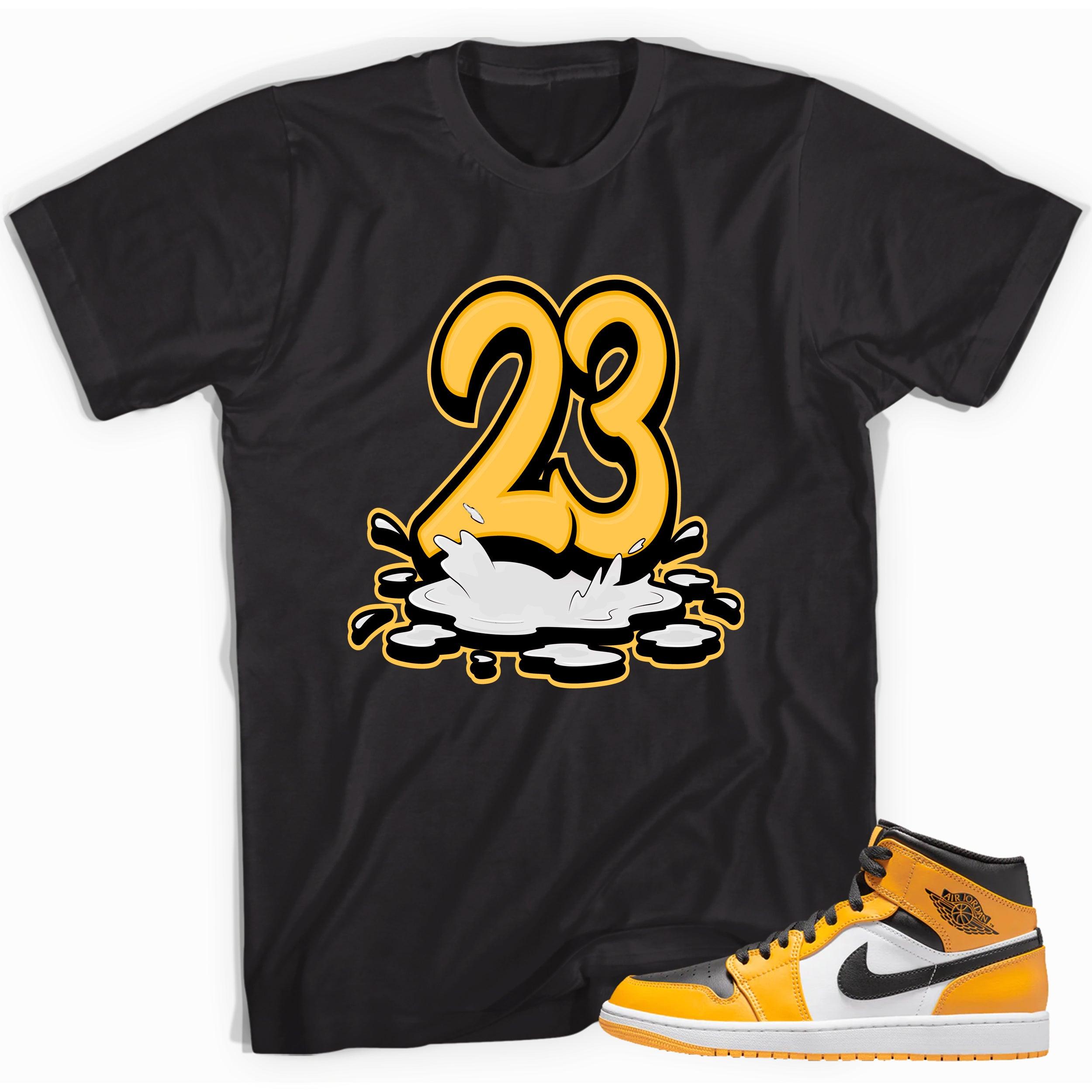 23 Melting Shirt Air Jordan 1 Mid Taxi photo