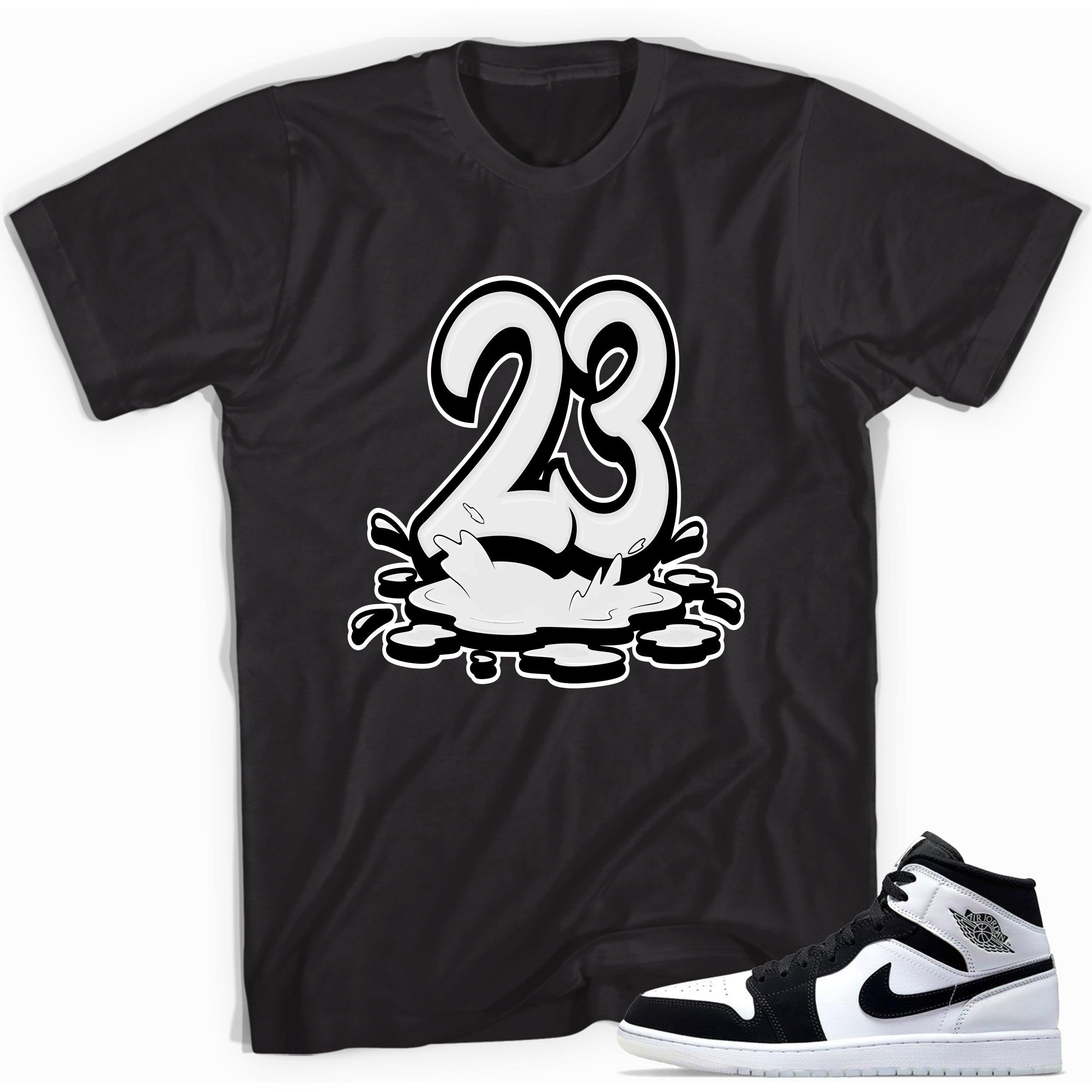 23 Melting Sneaker Tee AJ 1 Mid Diamond photo