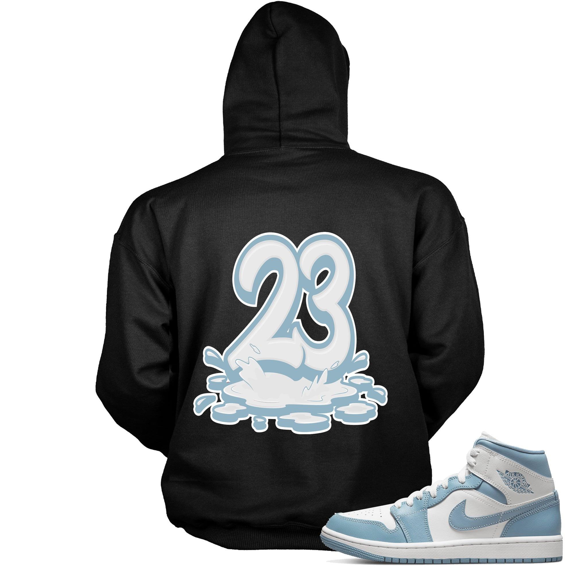 23 Melting Sneaker Sweatshirt AJ 1 Mid UNC 2022 photo