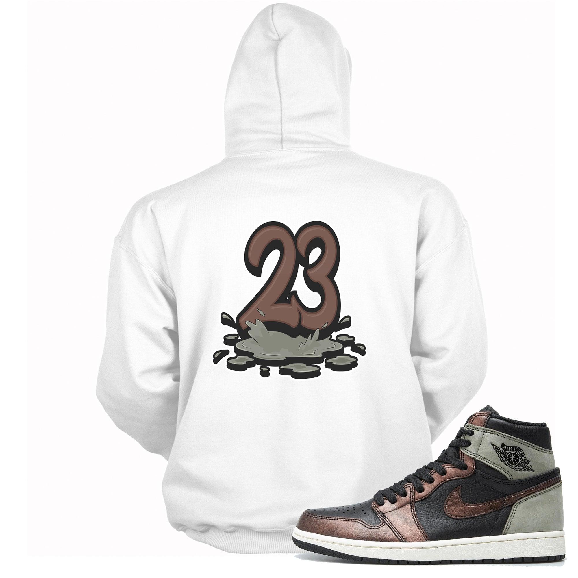 Number 23 Melting Hoodie Air Jordan 1 Patina photo