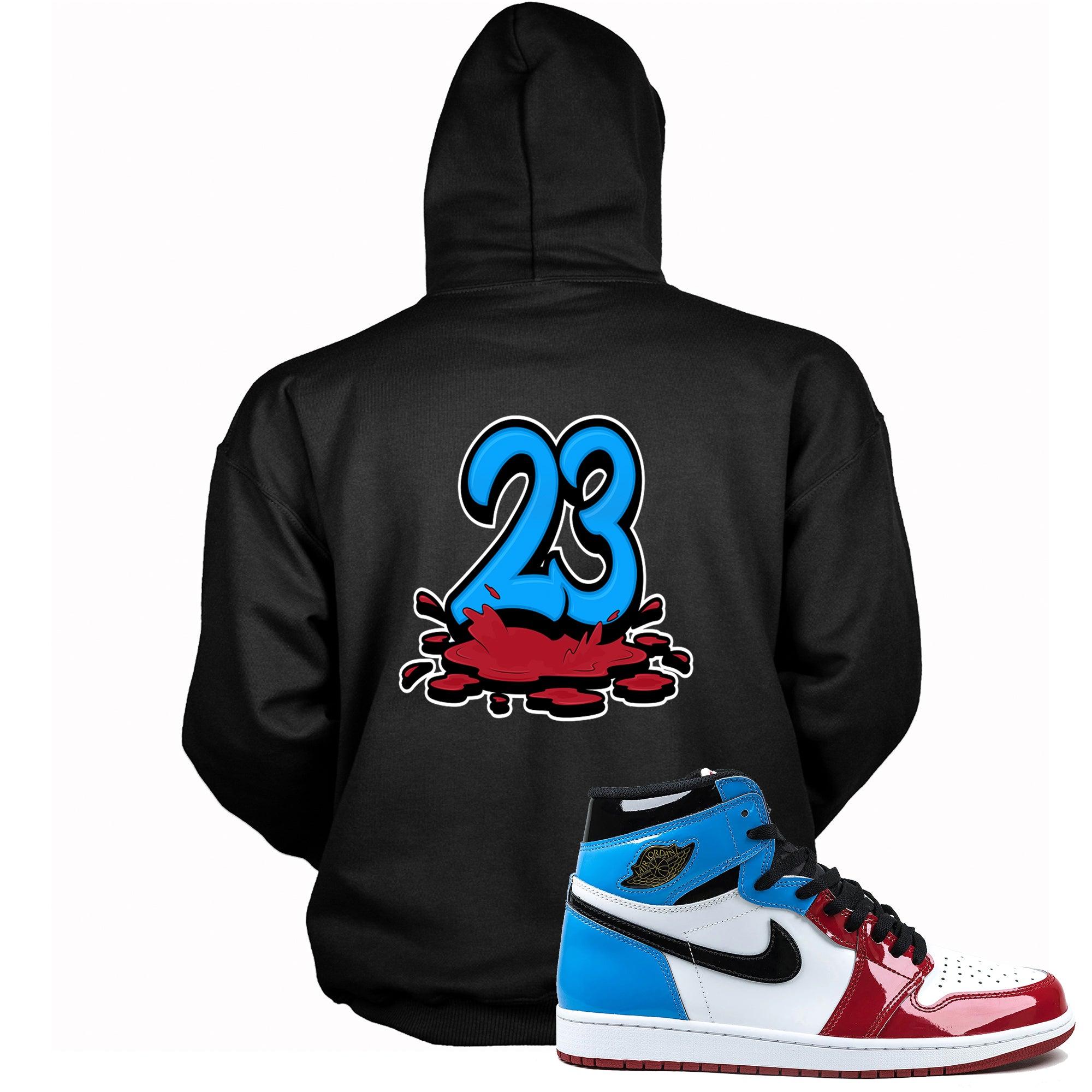 Number 23 Melting Hoodie AJ 1 Retro High OG Fearless photo