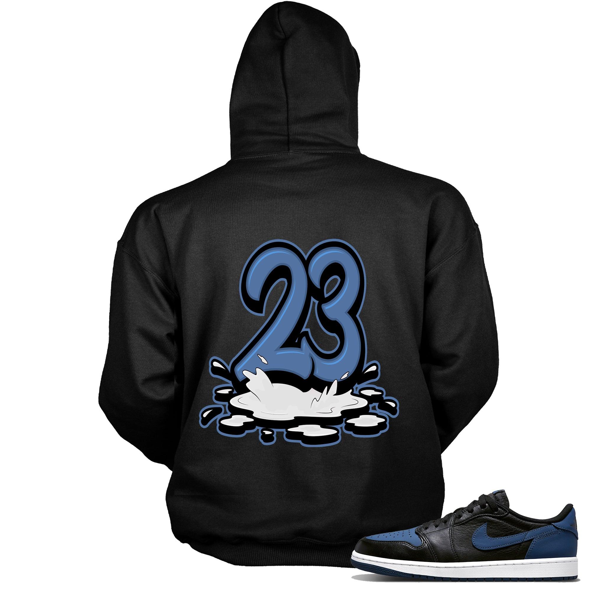 23 Melting Sneaker Sweatshirt AJ 1 Retro Low OG Mystic Navy photo
