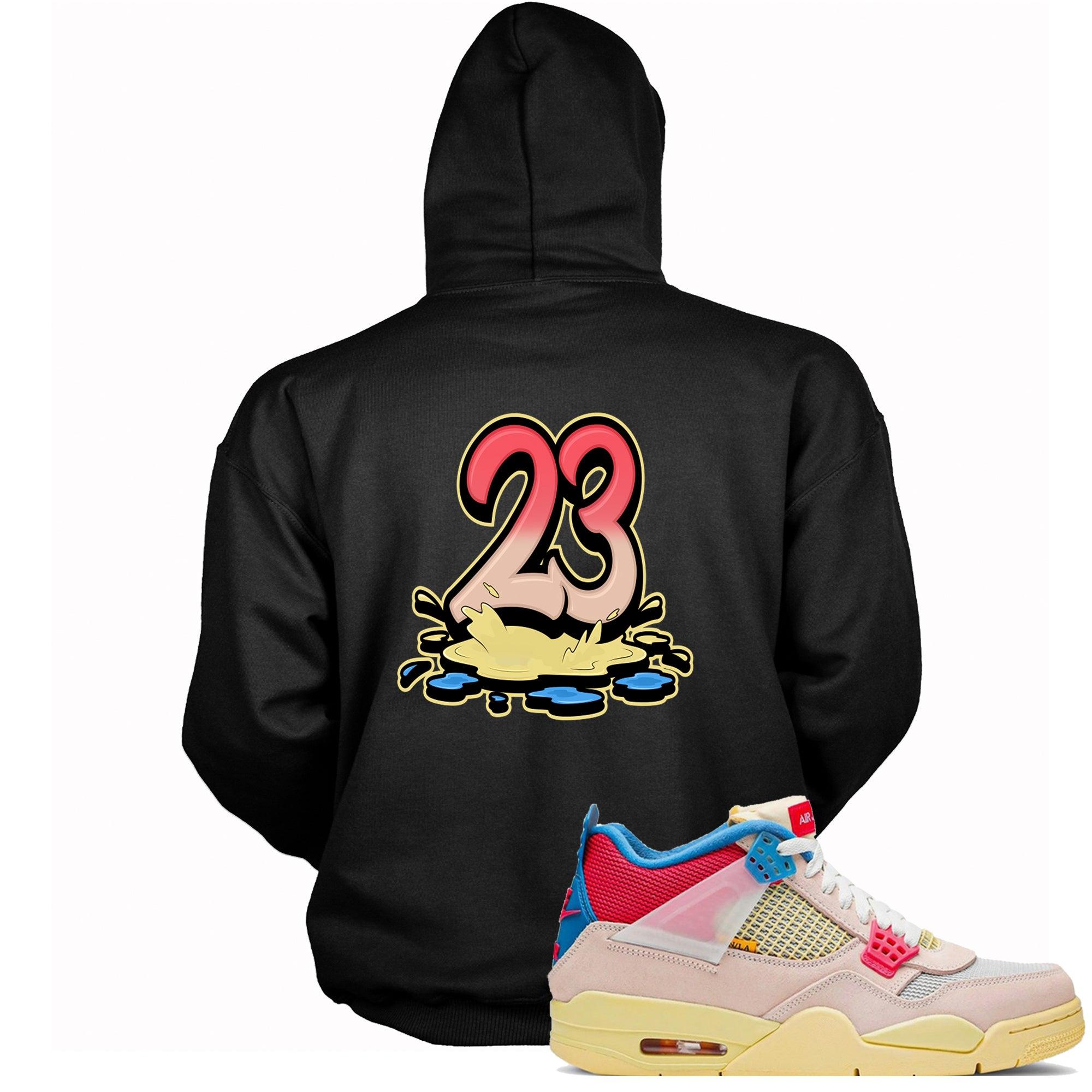 Number 23 Melting Hoodie AJ 4 Union Guava photo