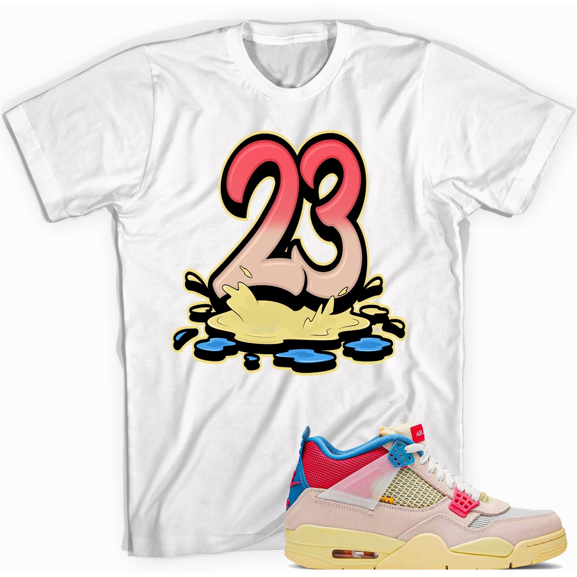 23 Melting Shirt AJ 4 Union Guava photo