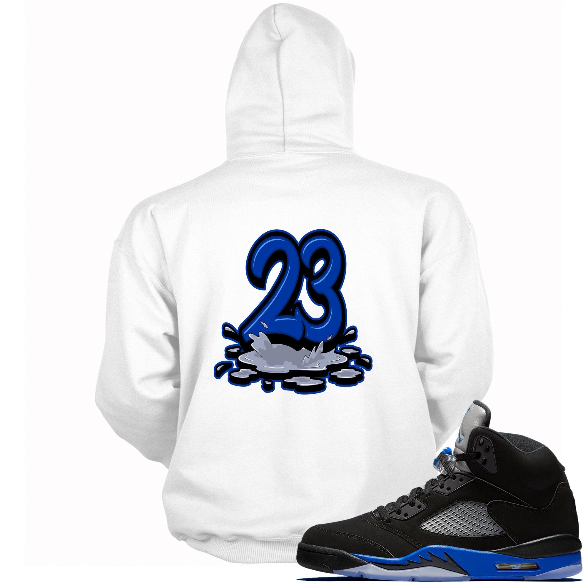 23 Melting Hoodie AJ 5 Racer Blue photo