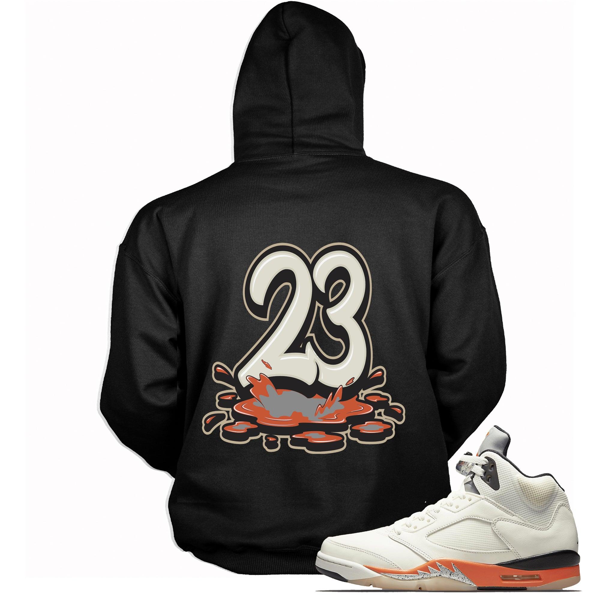 Number 23 Melting Hoodie AJ 5 Shattered Backboard photo