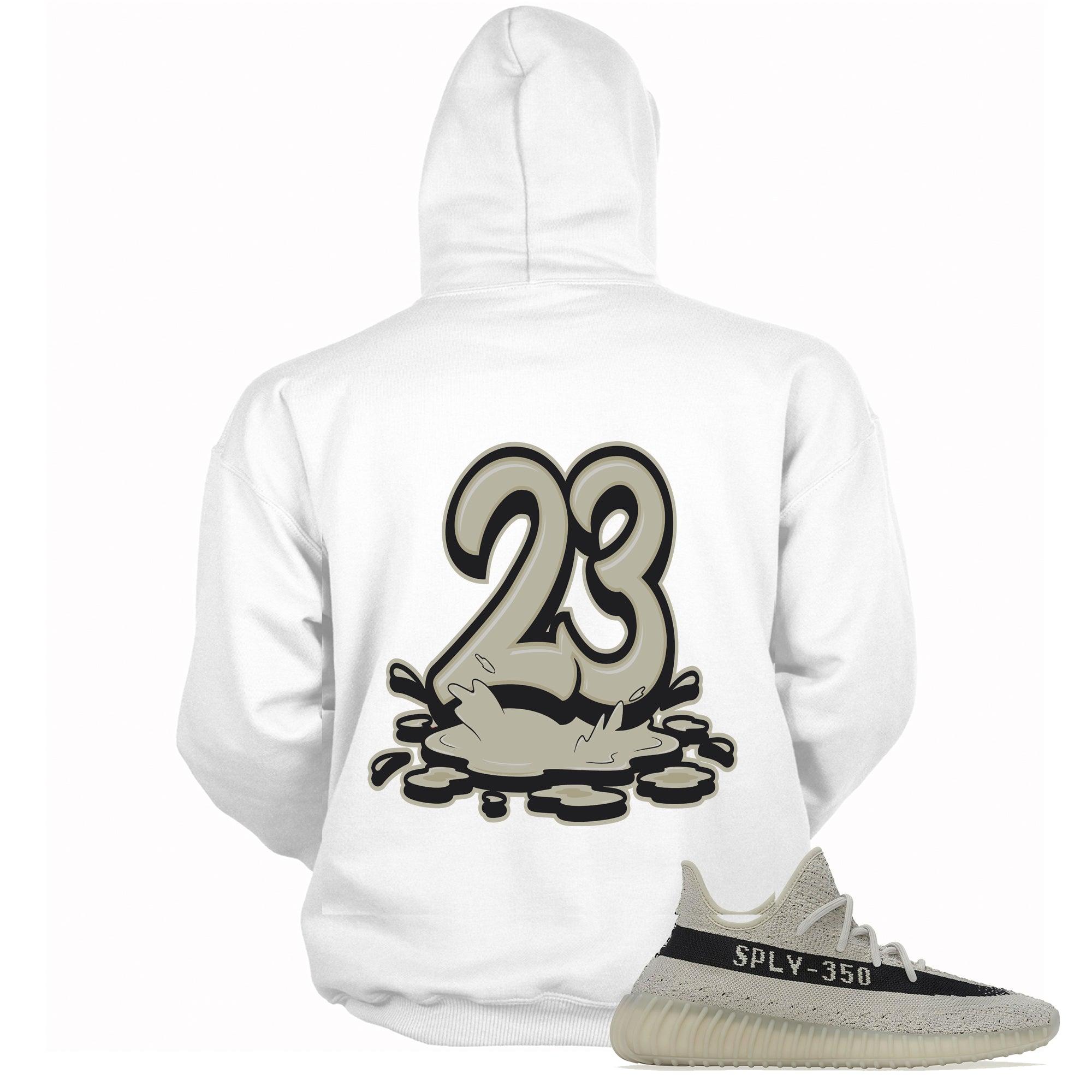 23 Melting Hoodie Yeezy Boost 350 V2 Slate photo