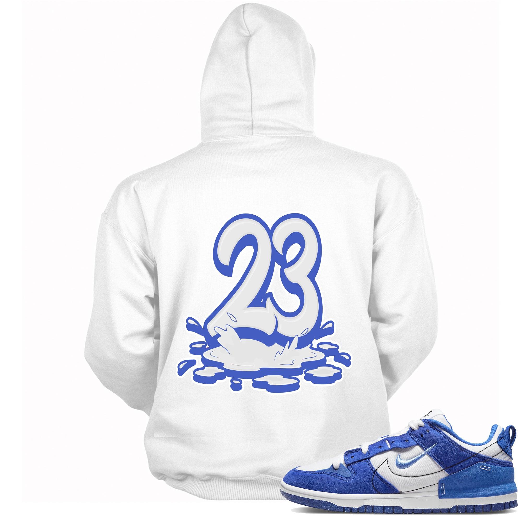 23 Melting Hoodie Nike Dunk Low Disrupt 2 Hyper Royal photo