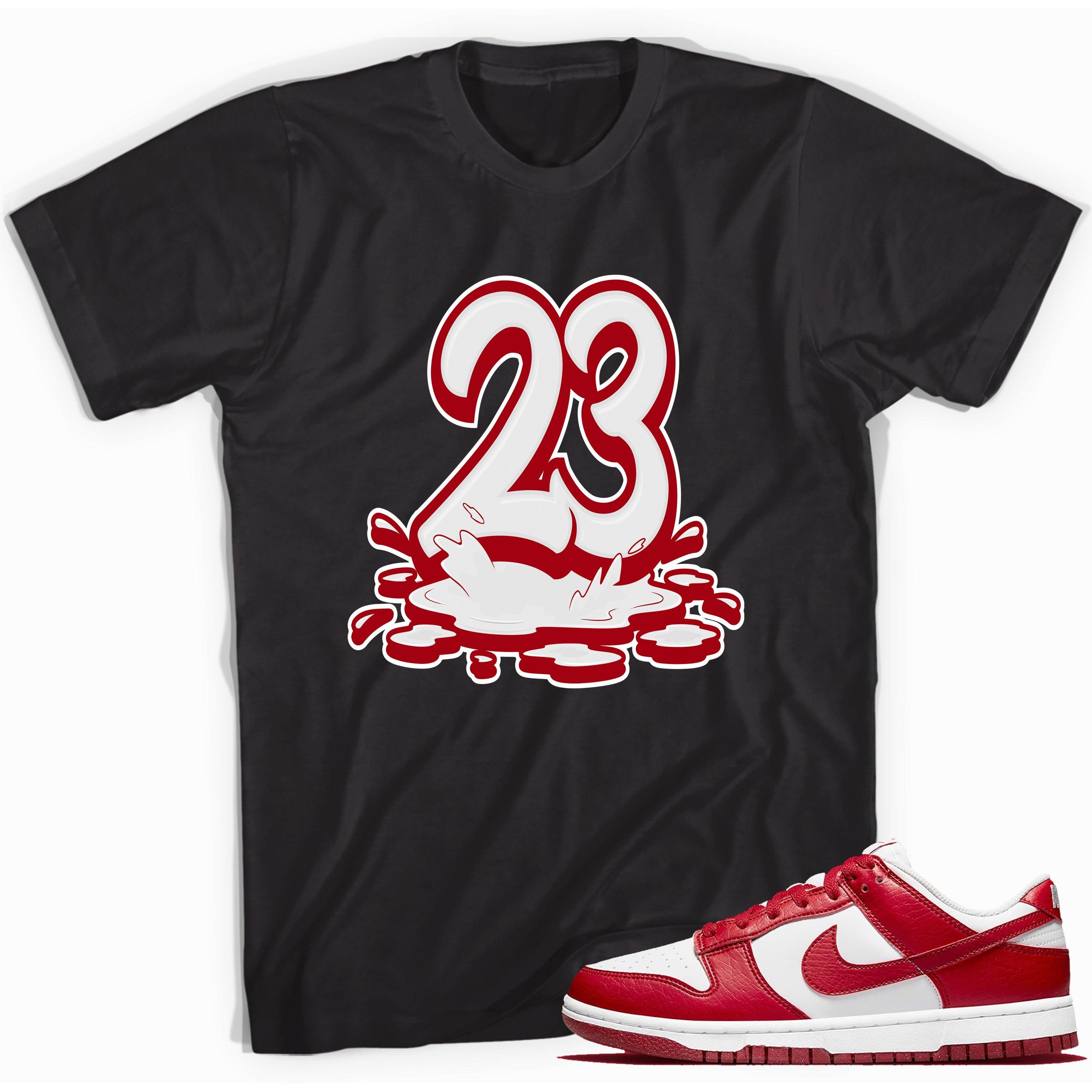23 Melting Shirt Dunk Low Next Nature White Gym Red photo