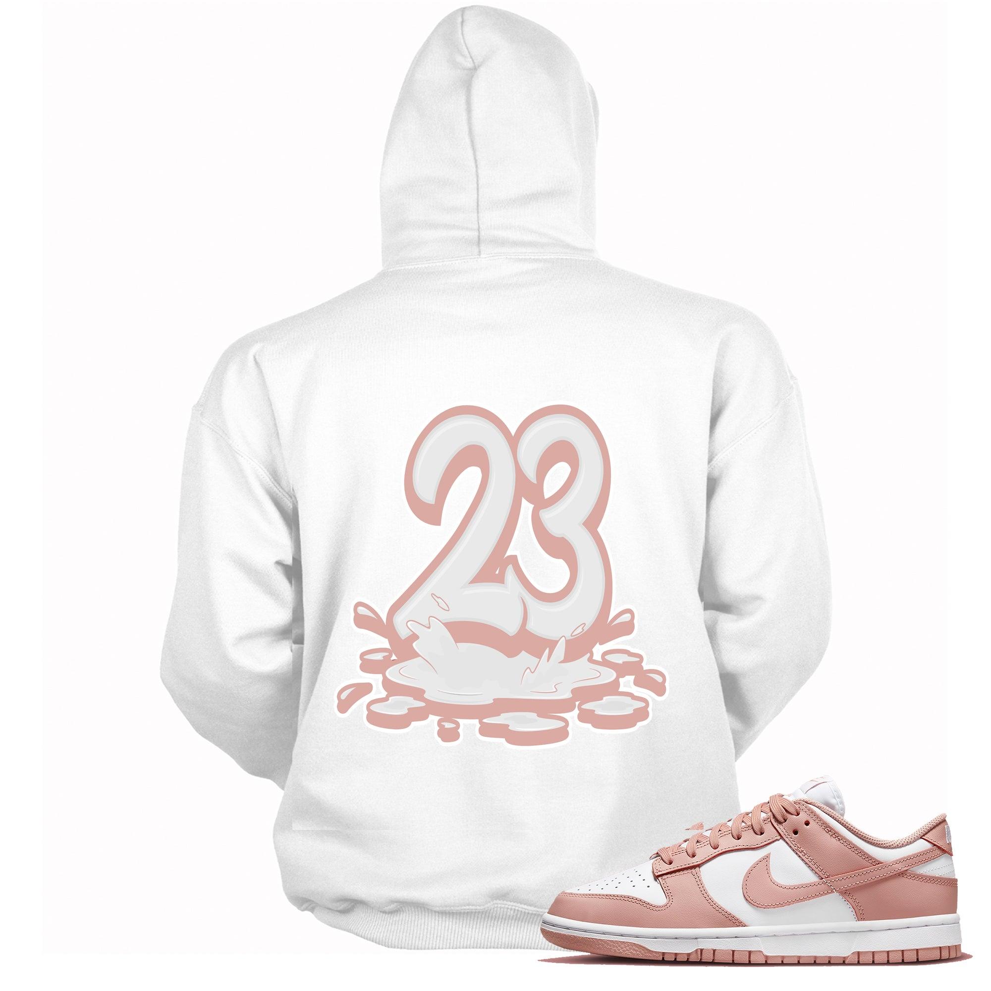 23 Melting Hoodie Nike Dunk Low Womens Rose Whisper photo