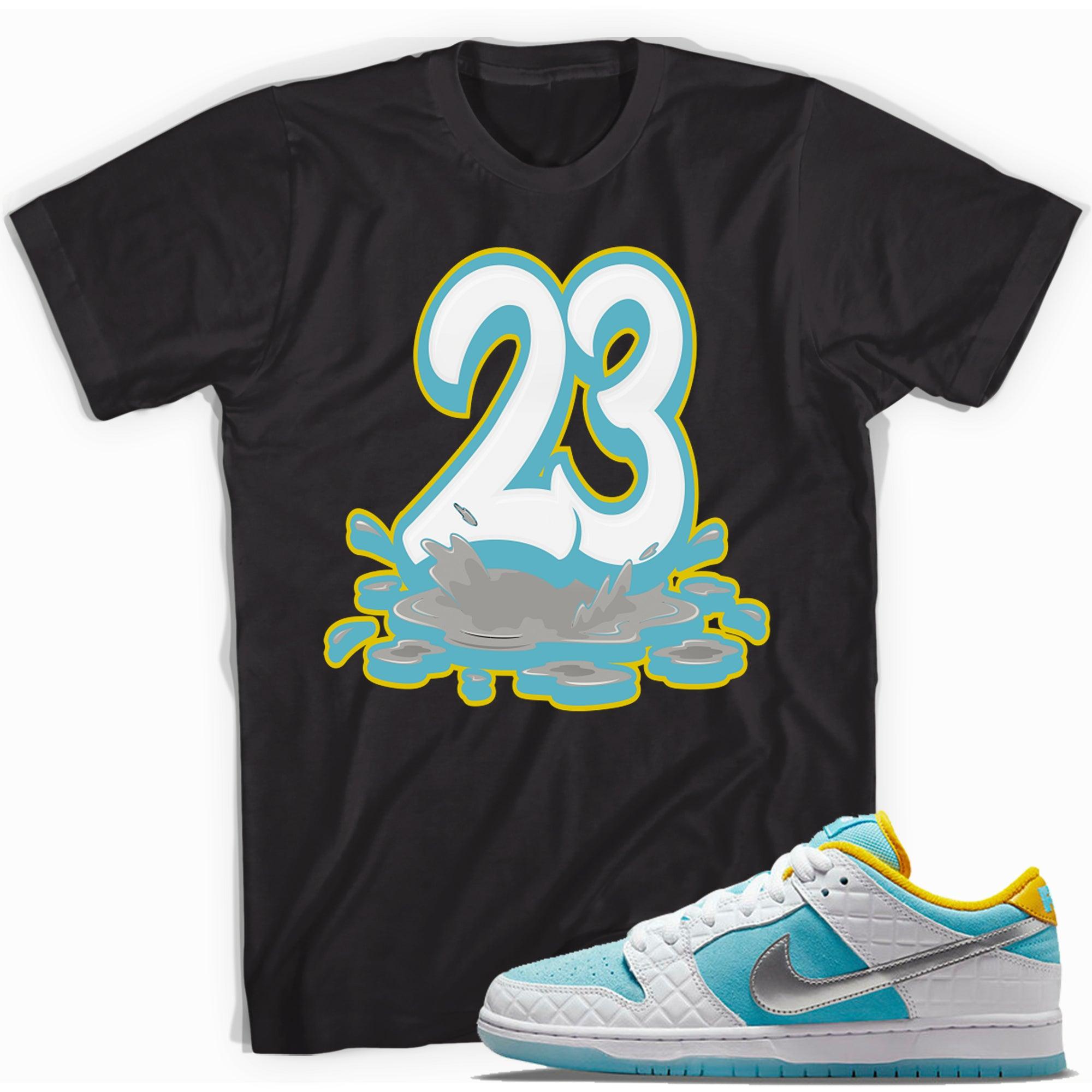 23 Melting Shirt Nike SB Dunks Lagoon Pulse photo