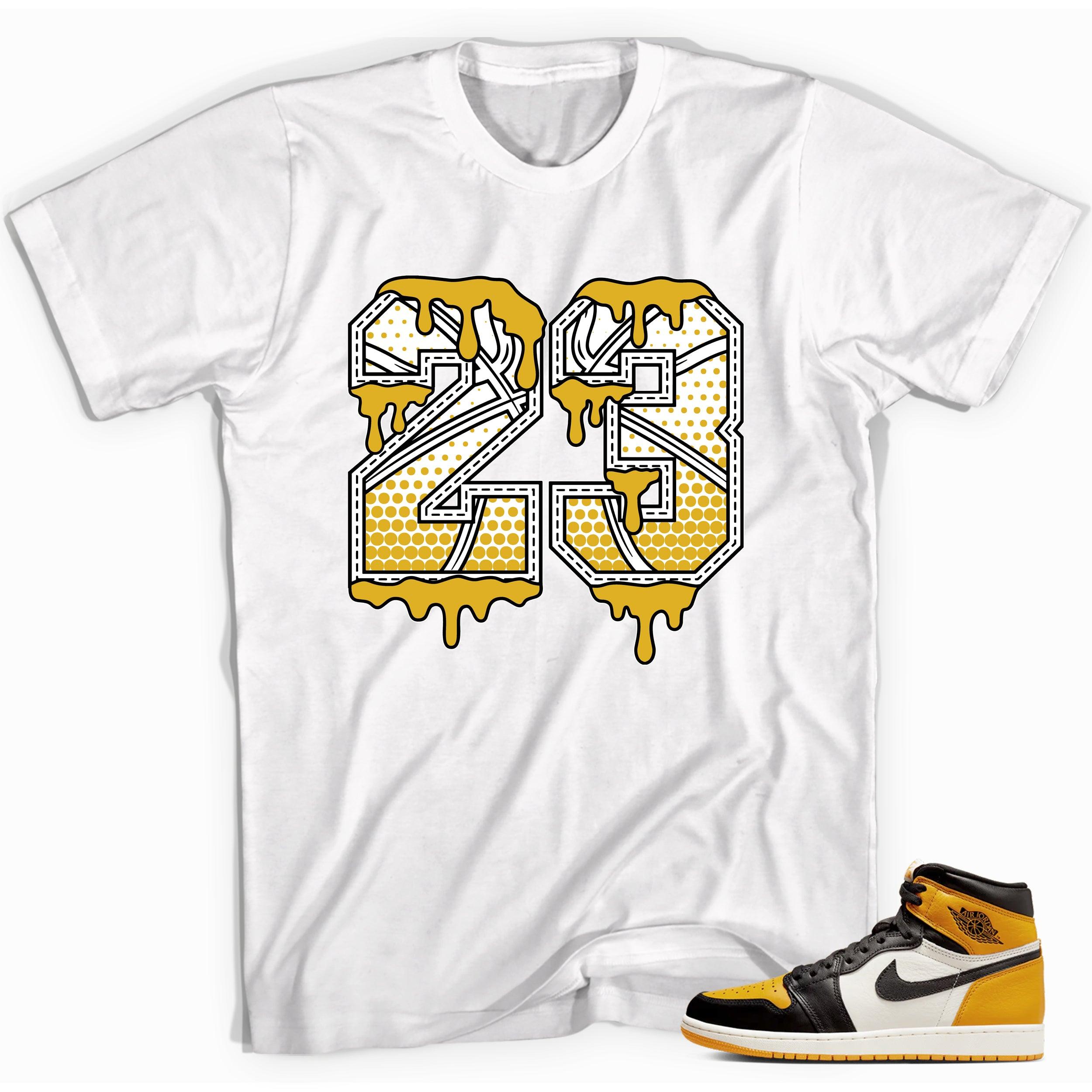 23 Ball Shirt AJ 1 Retro High OG Taxi photo