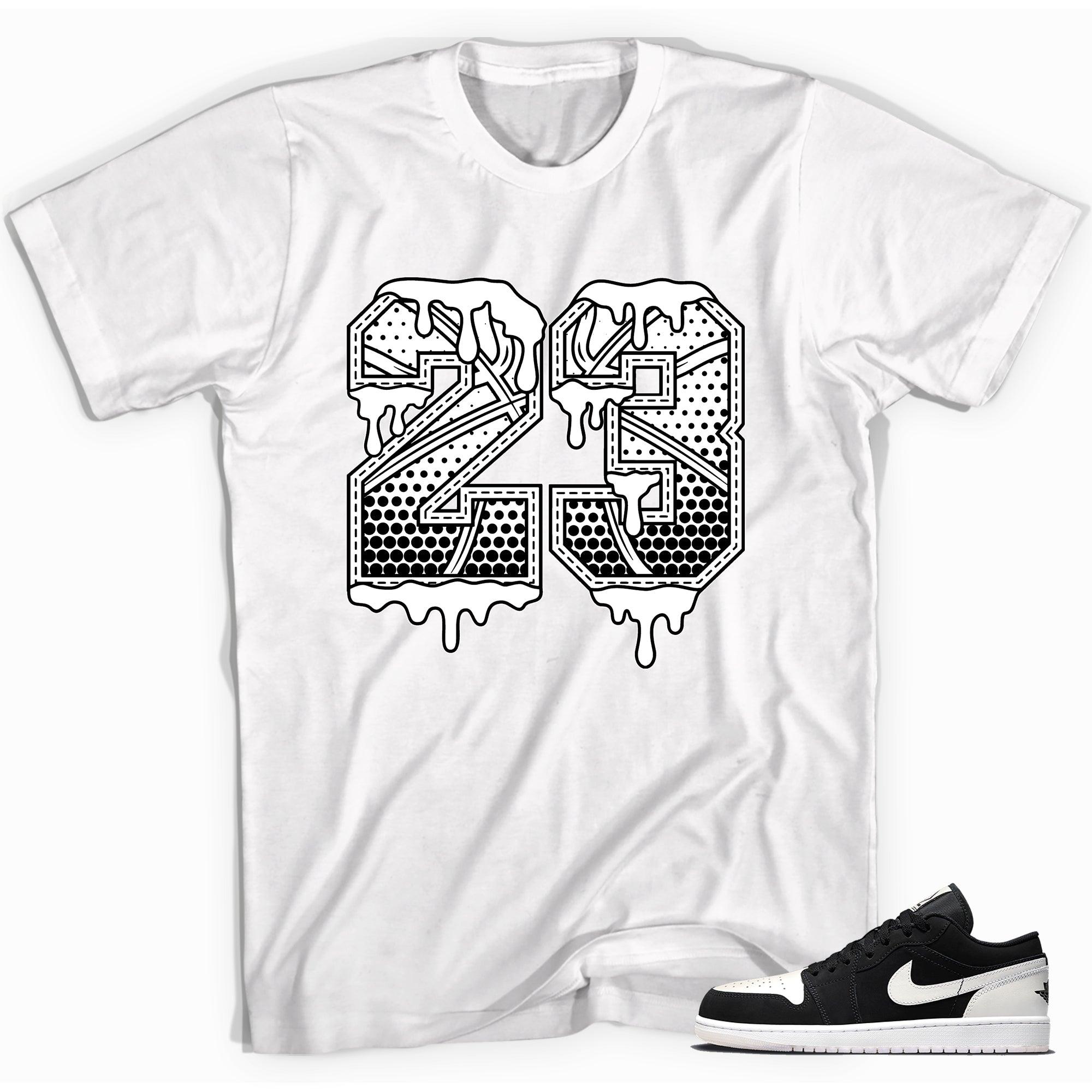 Number 23 Ball Shirt AJ 1 Low Diamond photo