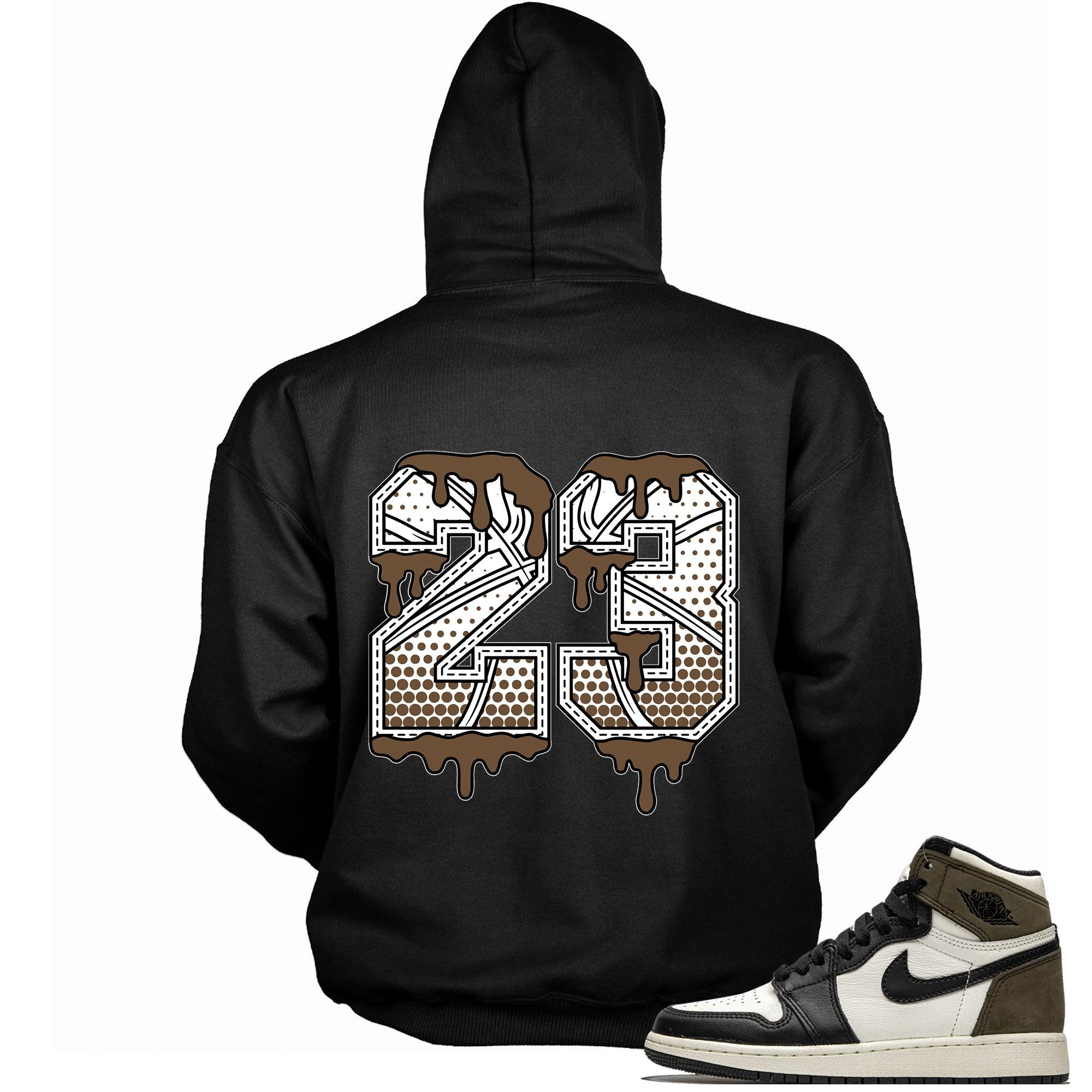 Number 23 Ball Hoodie AJ 1 Mocha photo