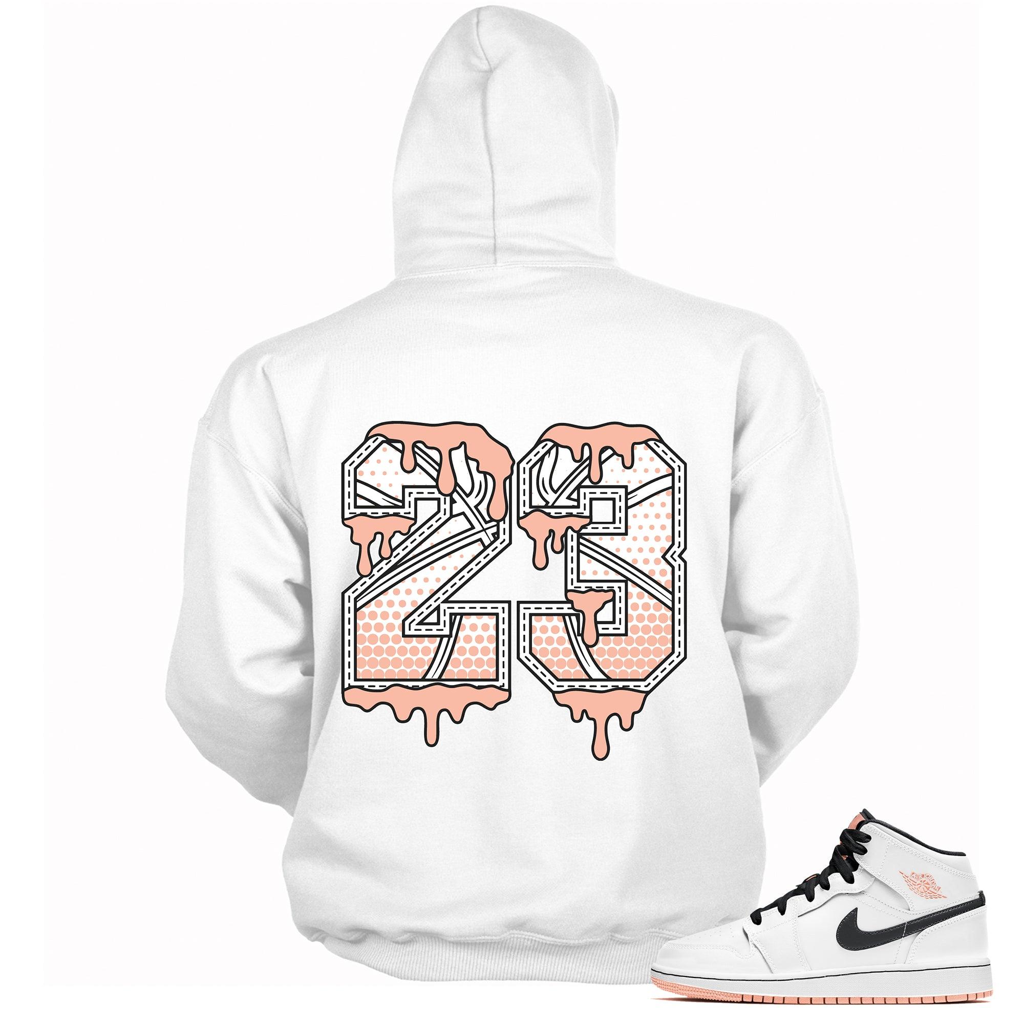 23 Ball Sneaker Sweatshirt AJ 1 Mid Arctic Orange photo