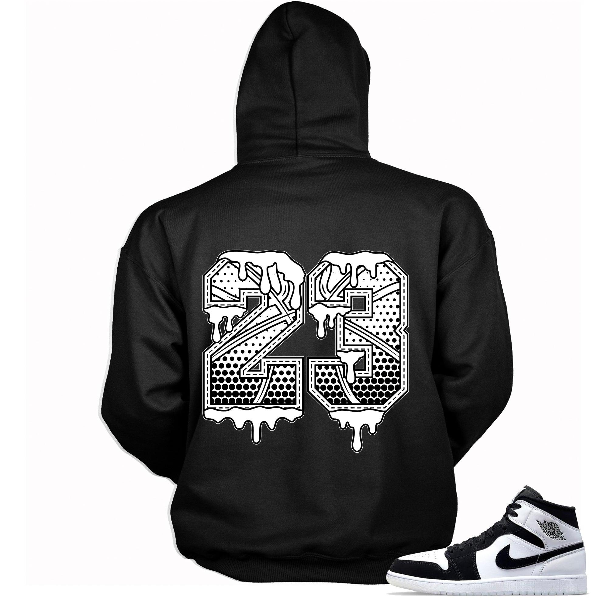 Number 23 Ball Hoodie AJ 1 Mid Diamond photo