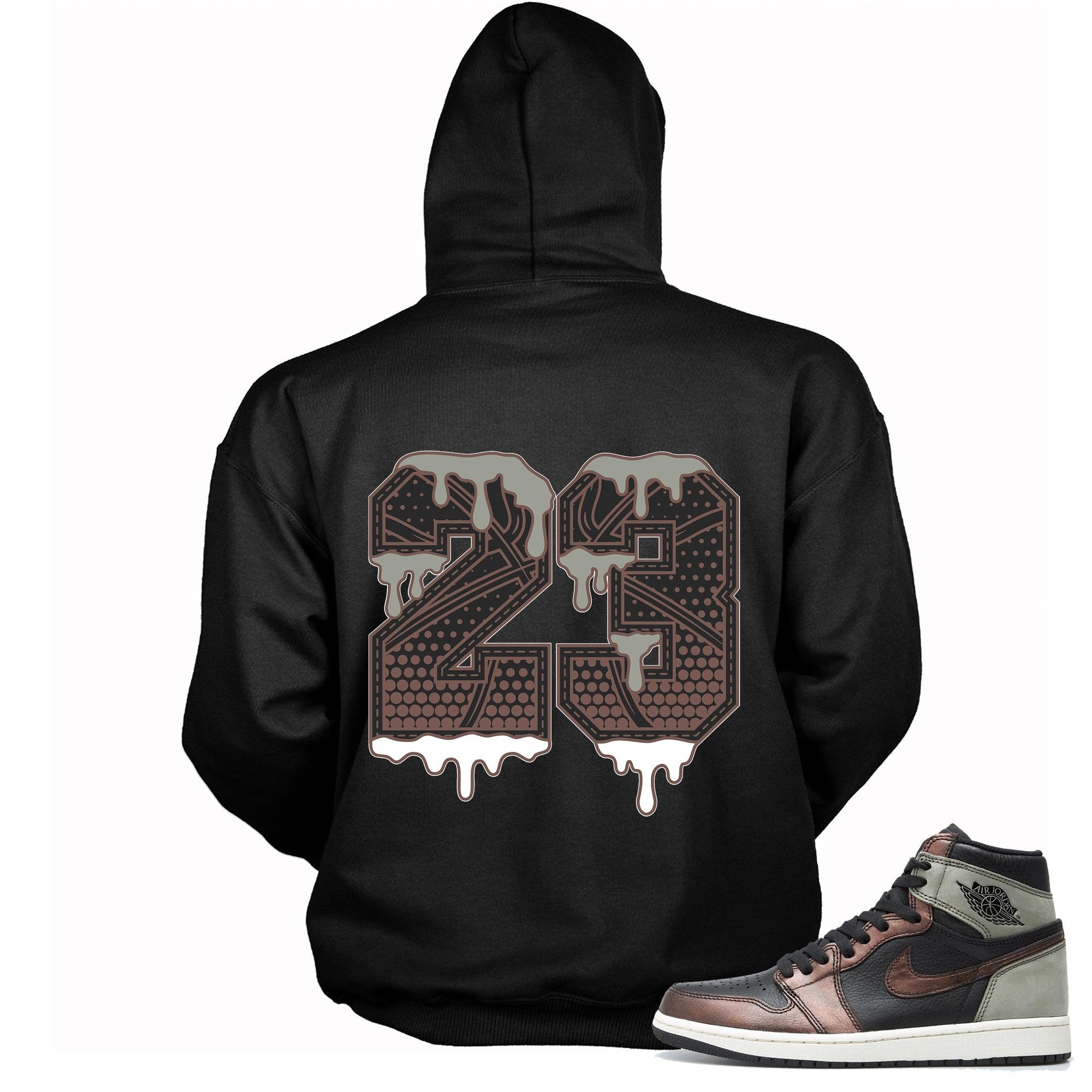 Number 23 Ball Hoodie Air Jordan 1 Patina photo