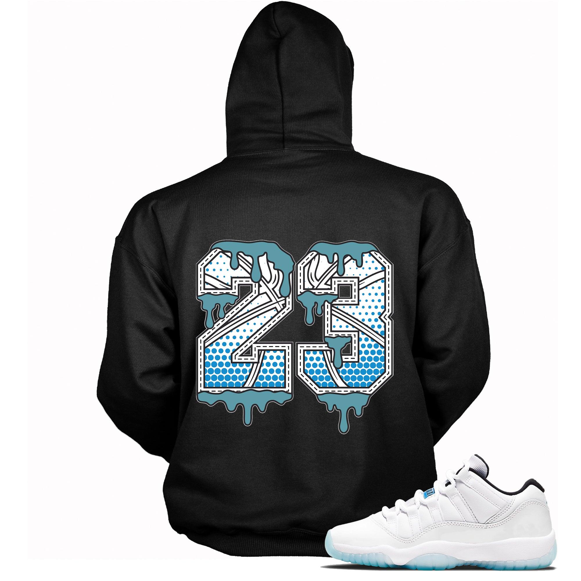 23 Ball Hoodie AJ 11 Retro Low Legend Blue photo