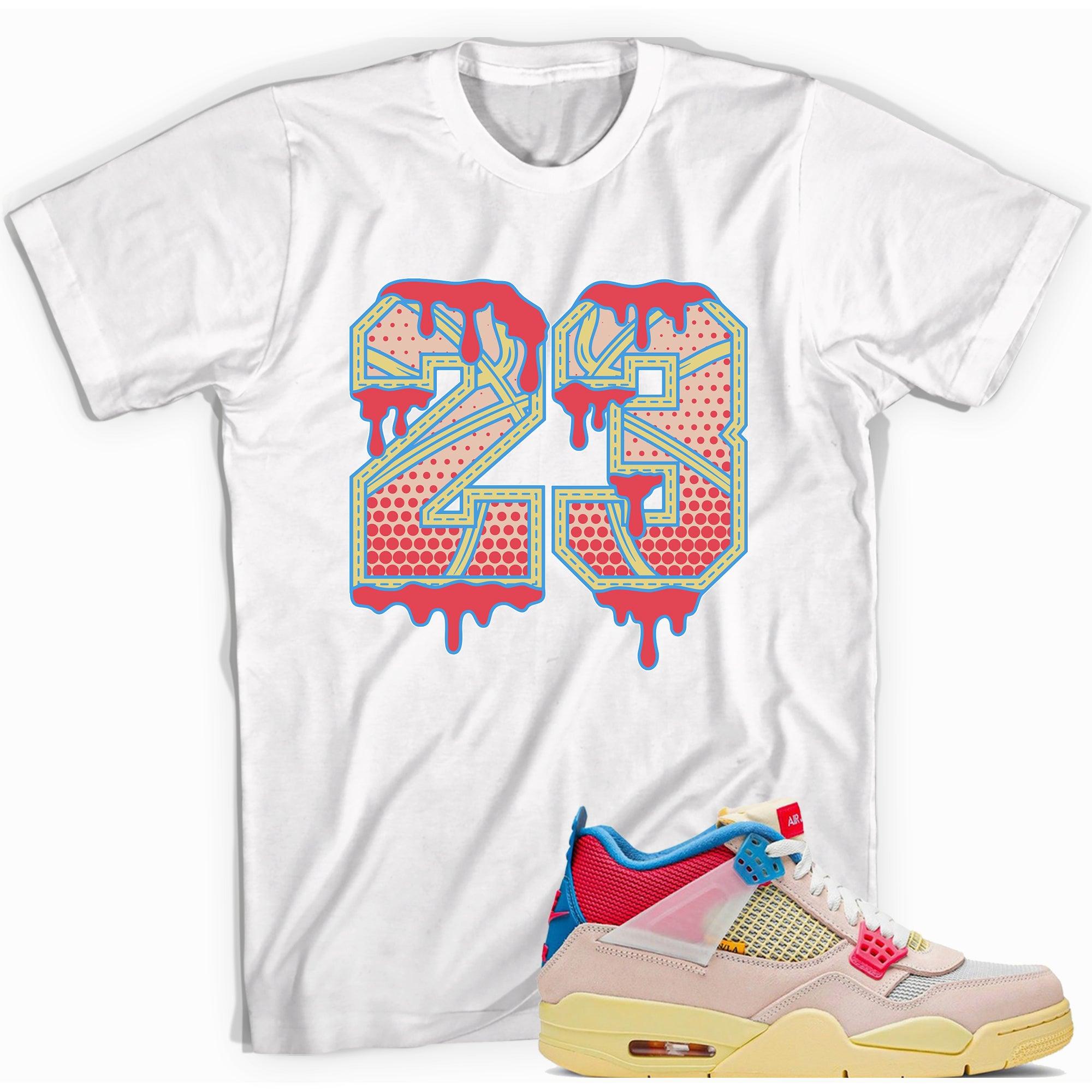Number 23 Ball Shirt AJ 4 Union Guava photo