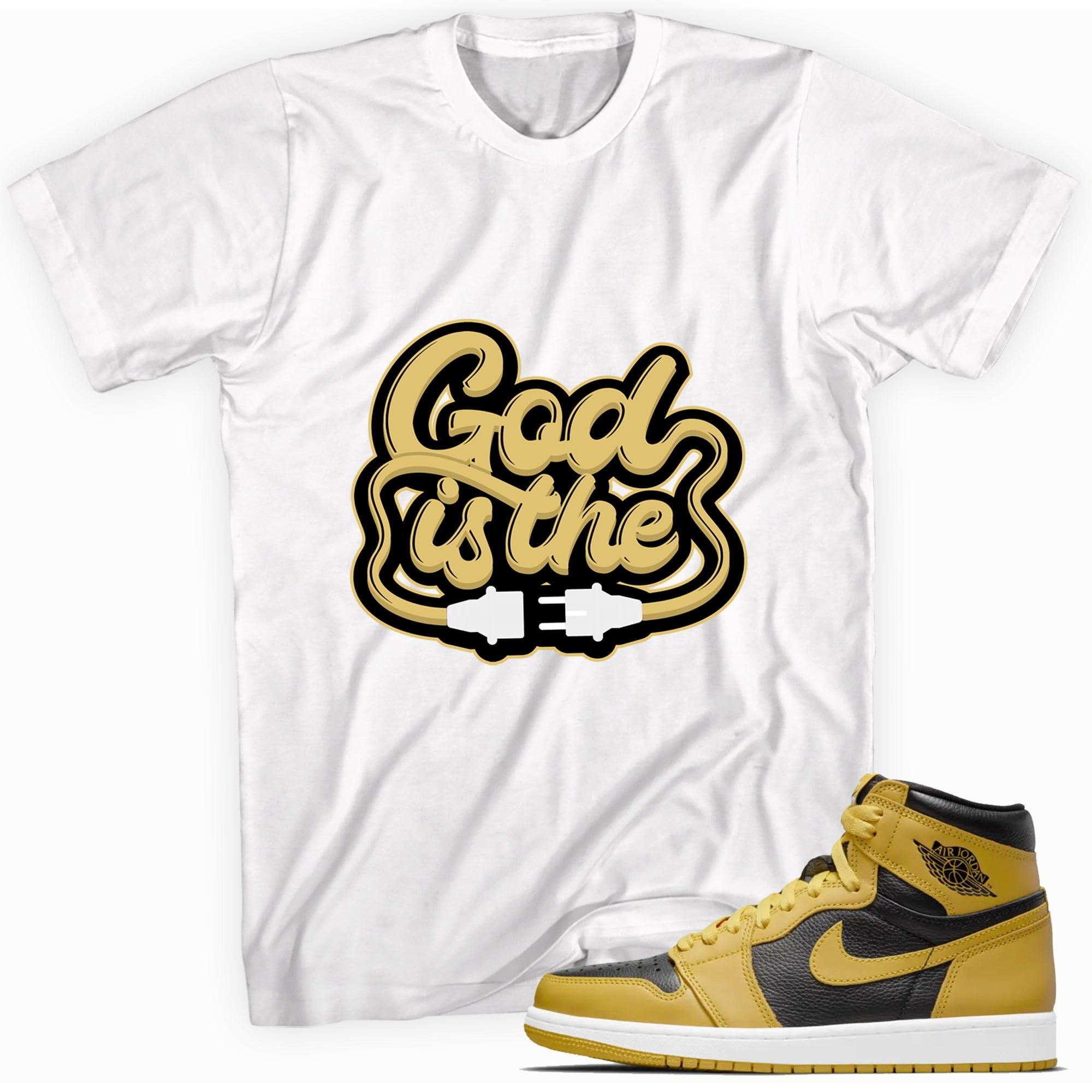 God Is Shirt Air Jordan 1 Retro High Pollen photo