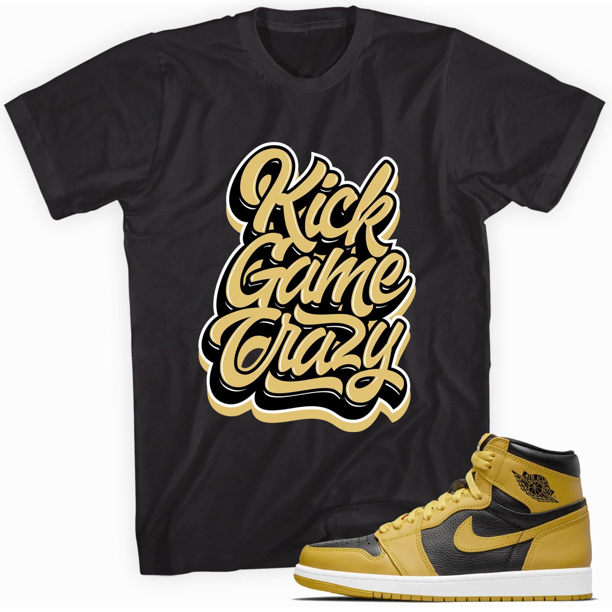 Kick Game Crazy Shirt AJ 1 Retro High Pollen photo
