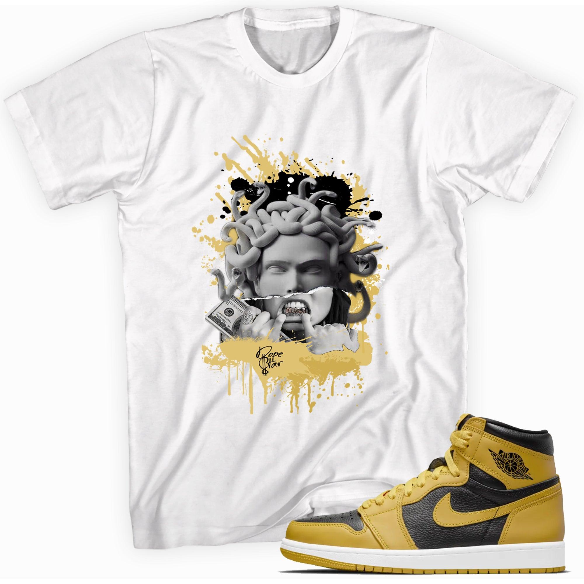 Medusa Shirt AJ 1s Retro High Pollen photo