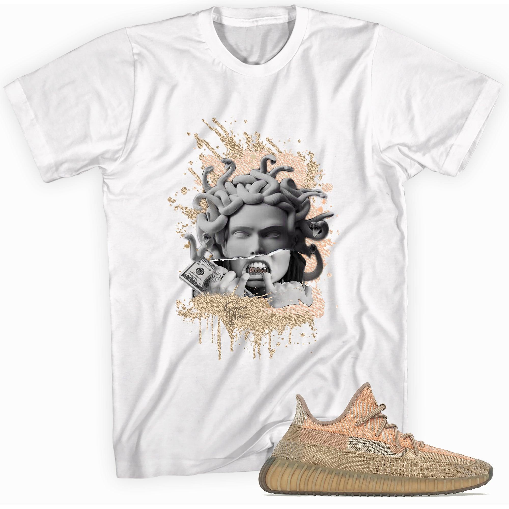Medusa Shirt Yeezy Boost 350 V2s Sand Taupe photo