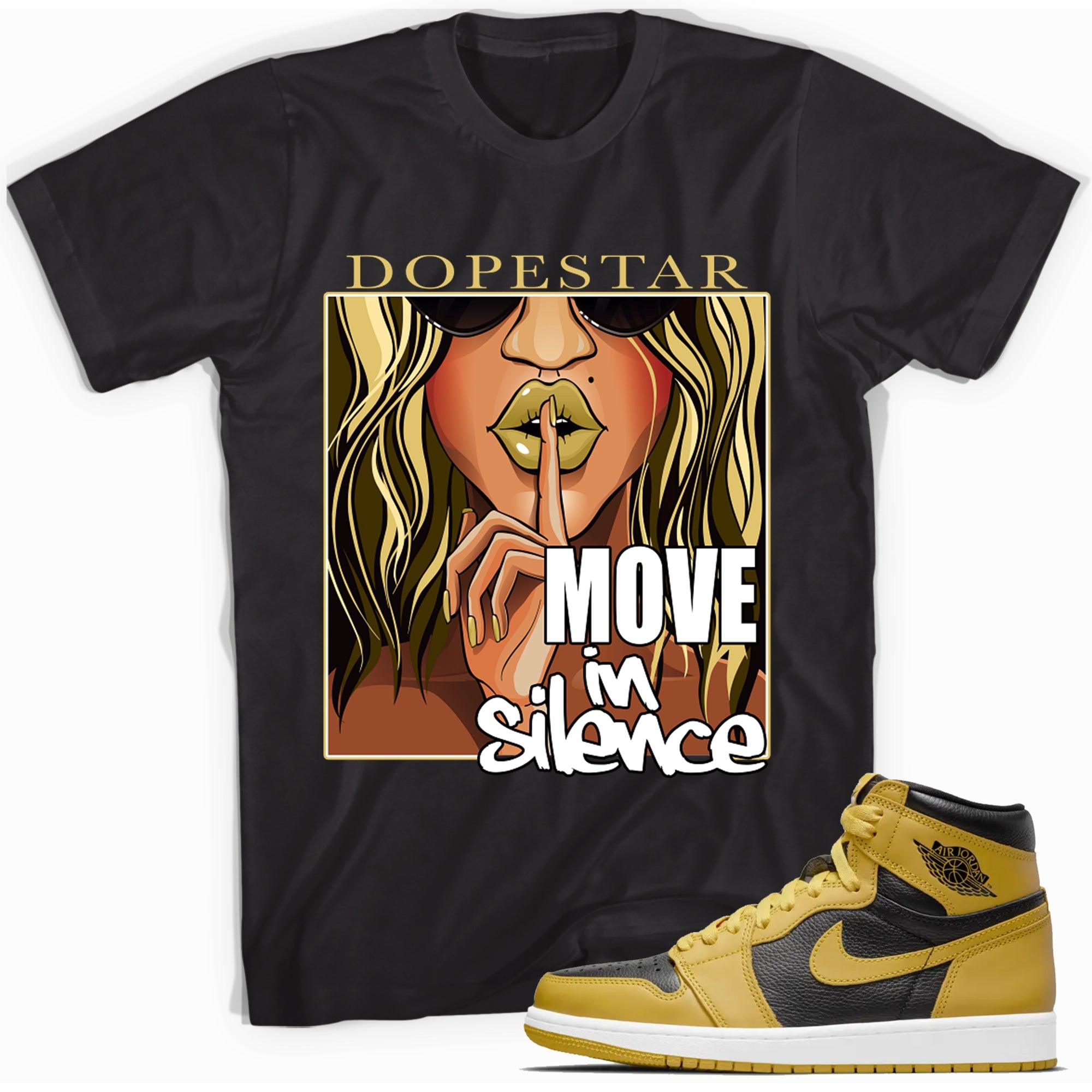 Move In Silence Shirt AJ 1 Retro High Pollen photo