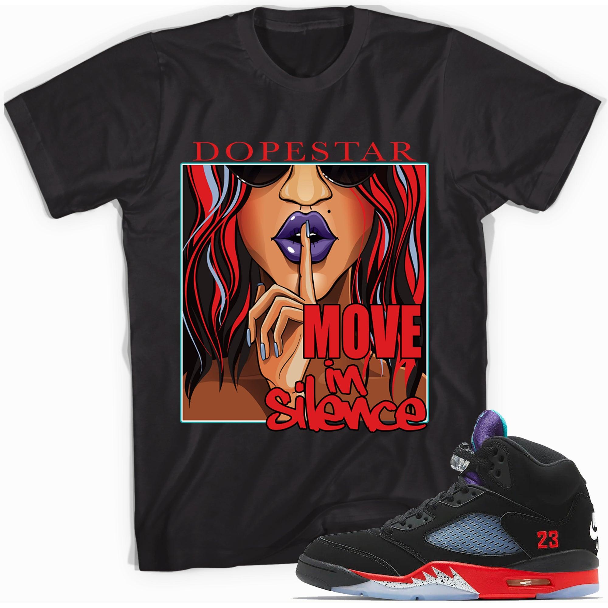 Move In Silence Shirt AJ 5 Top 3 photo