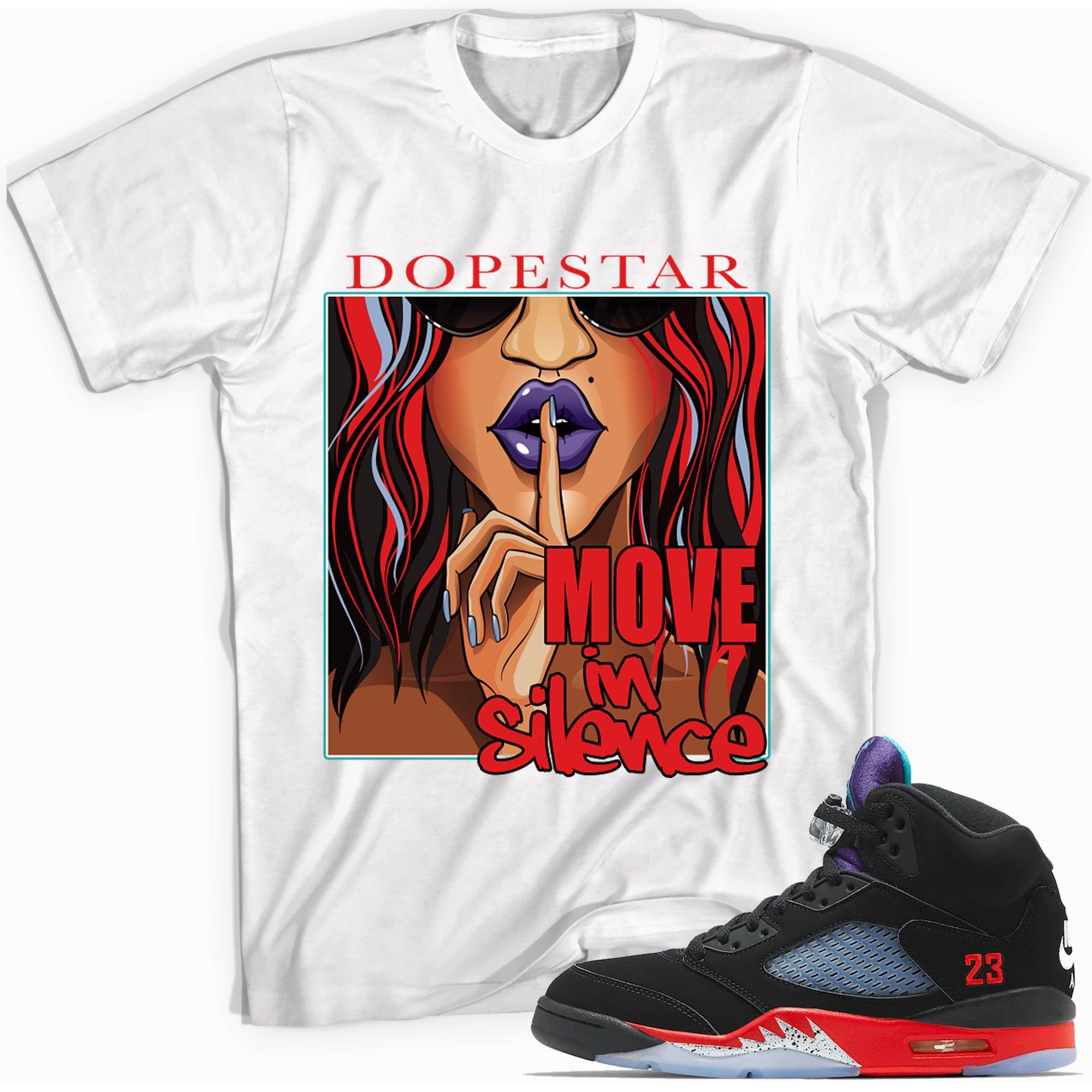 Move In Silence Sneaker Tee AJ 5 Top 3 photo