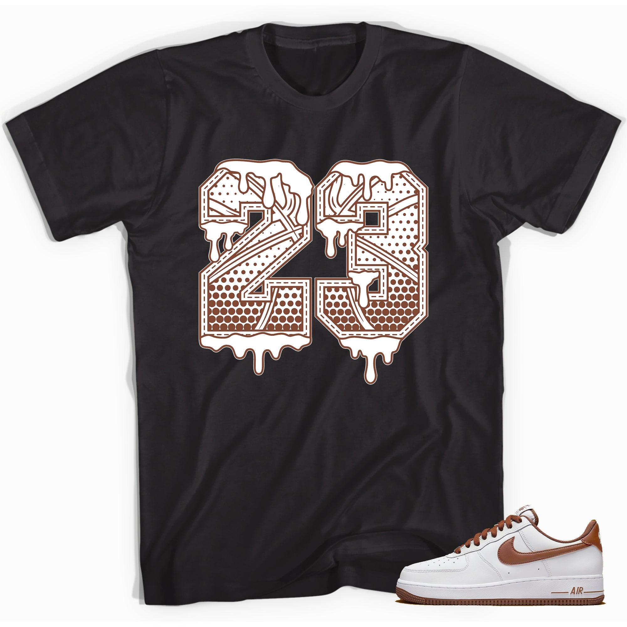 Number 23 Ball Shirt Nike Air Force 1 Low Pecan photo