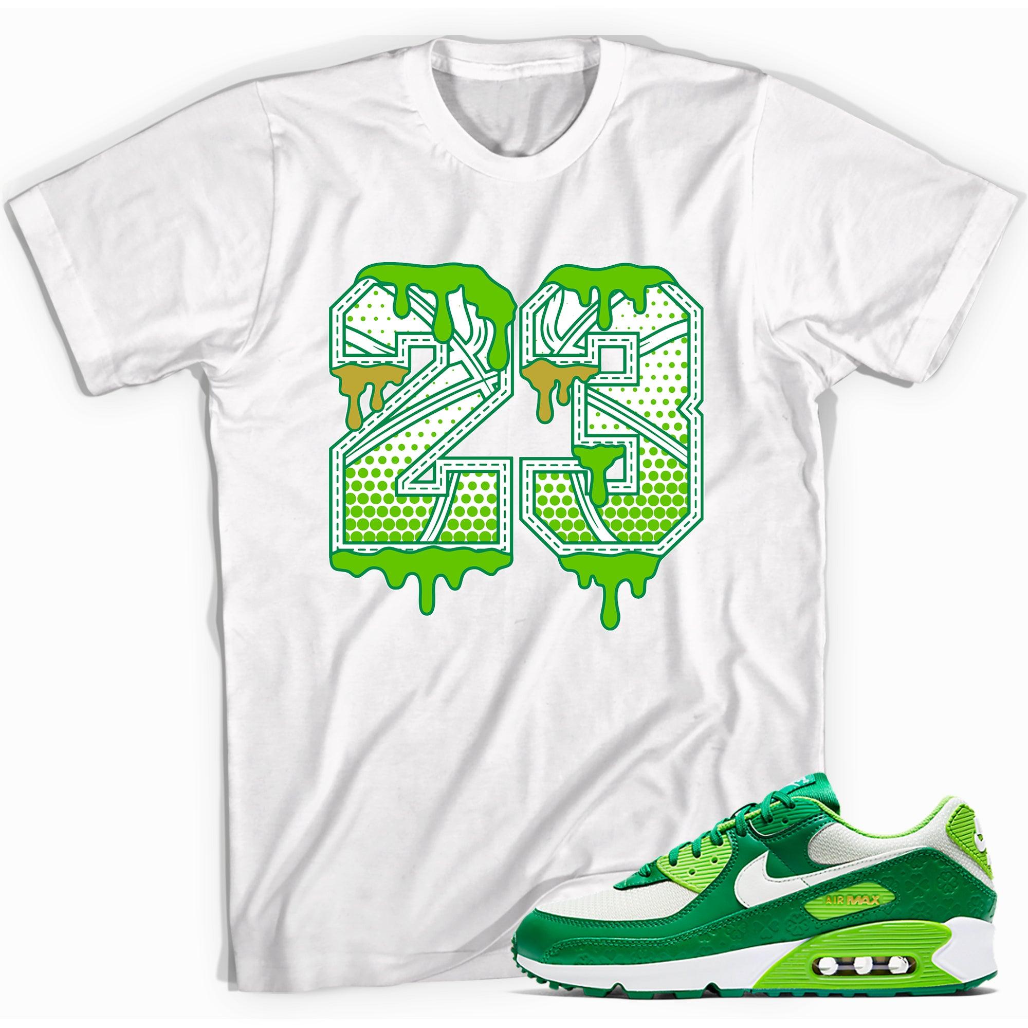 Number 23 Ball Shirt Air Max 90 St Patricks Day photo